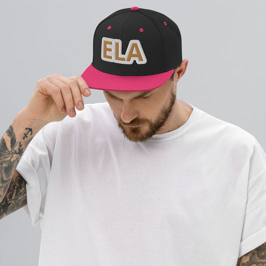 ELA Reverse Snapback Hat