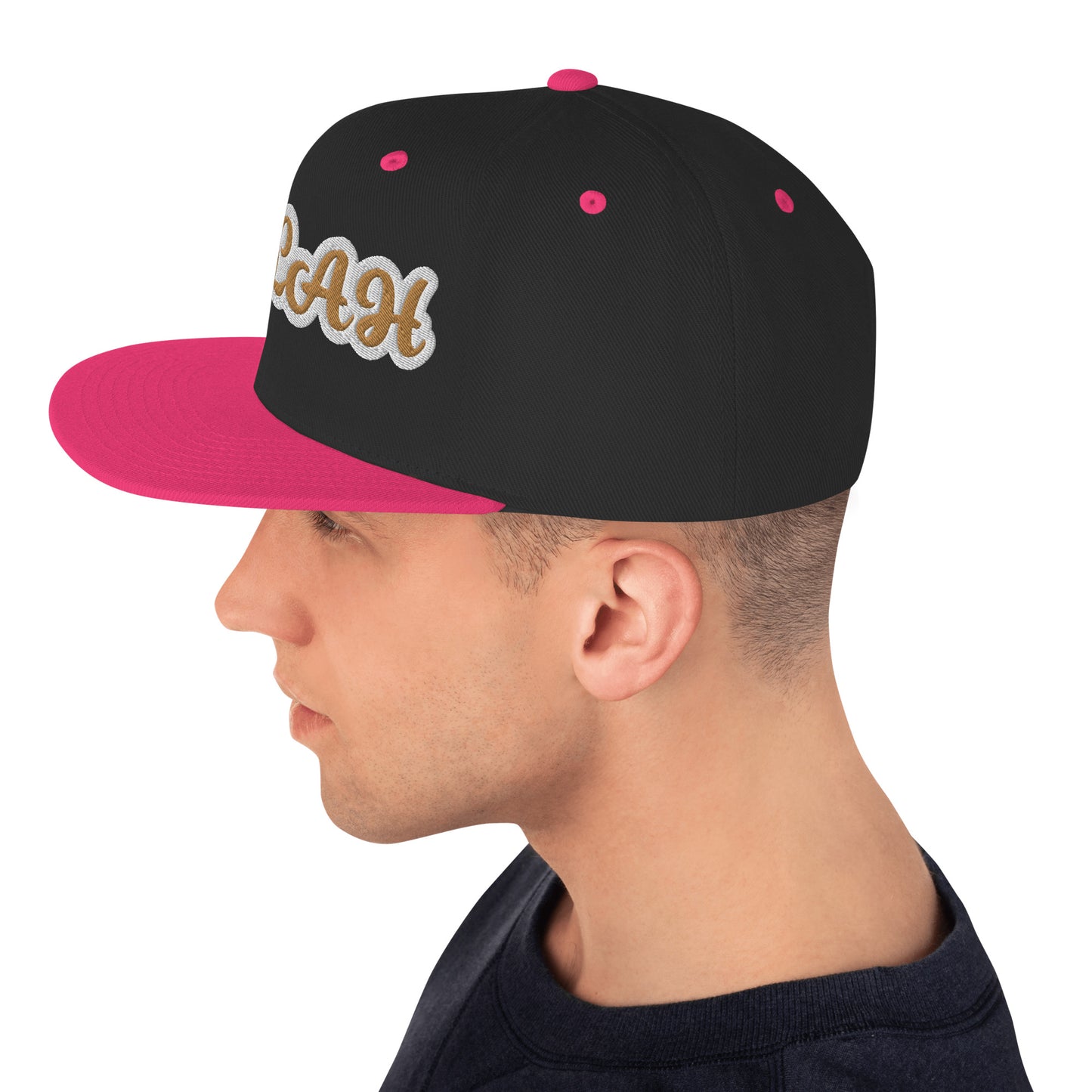 Allah 1 Reverse Script Snapback hat
