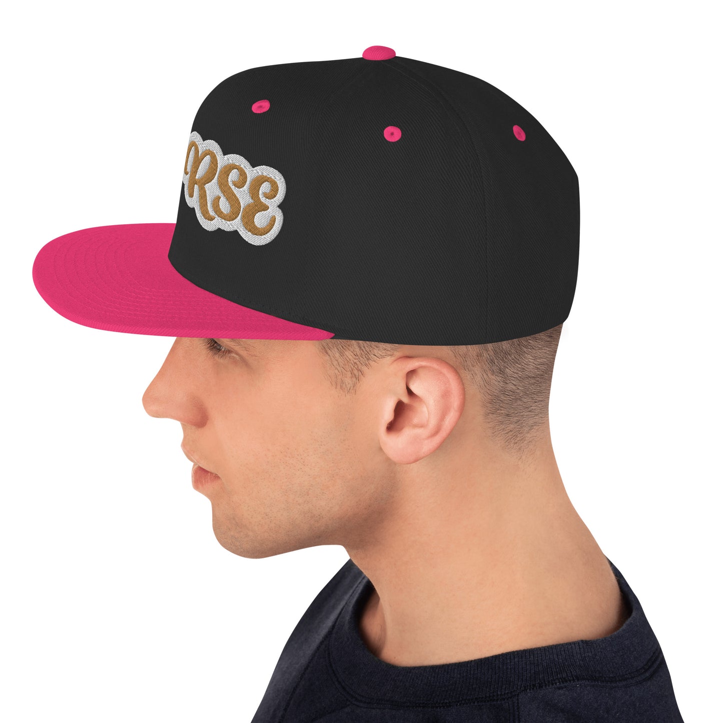 NORSE 1 Reverse Script Snapback hat