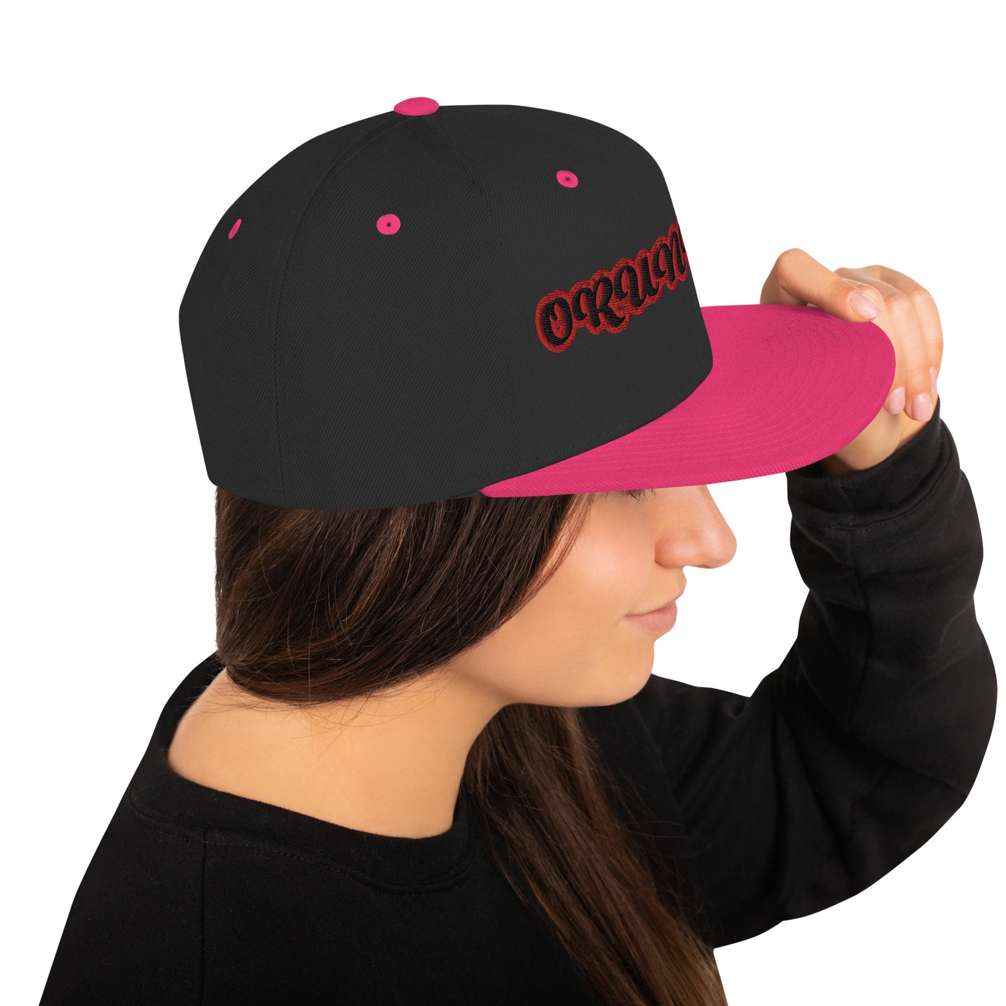 Orunmila Ájé ju Ogun 4 Script Snapback Hat