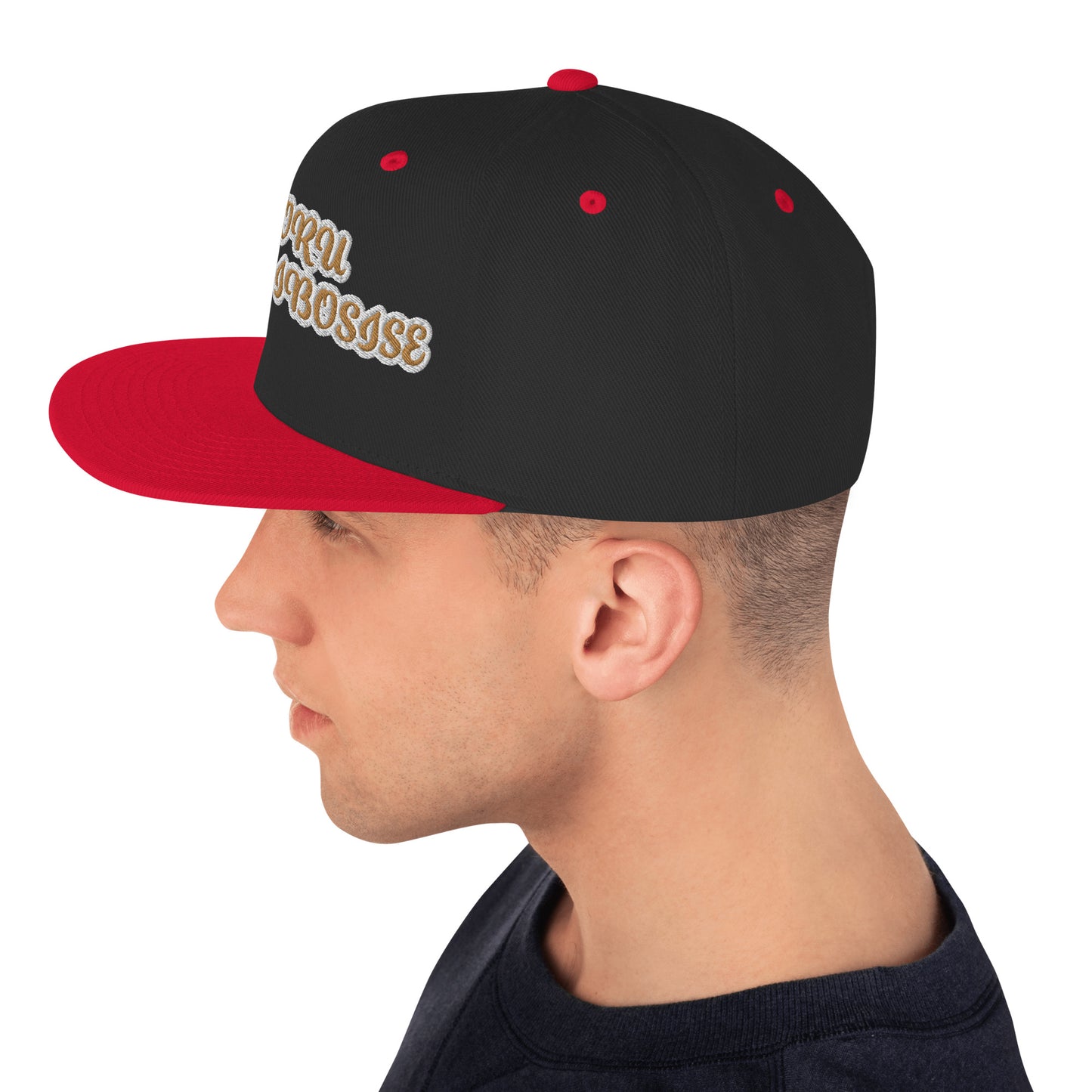 Iboru Lucumi Reverse Script Snapback hat