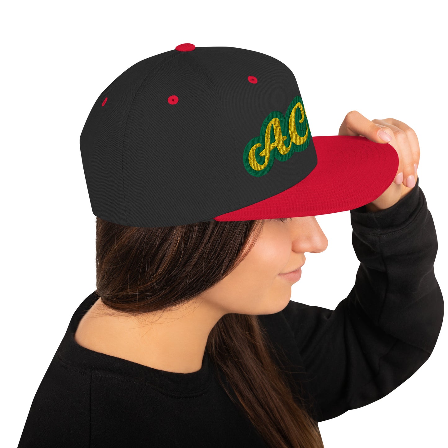 Aché Lucumi  Reverse Script Snapback hat