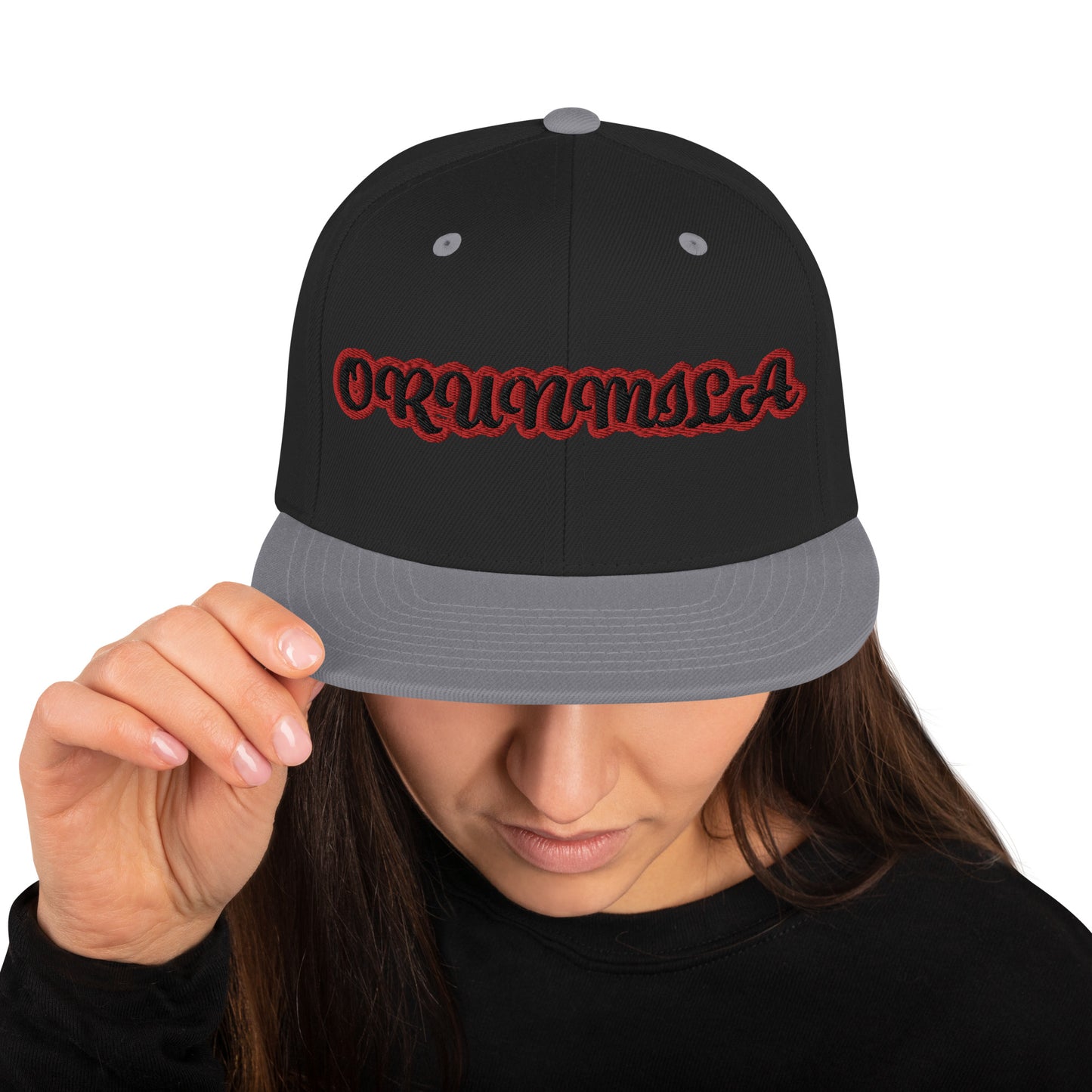Orunmila Ájé ju Ogun 4 Script Snapback Hat