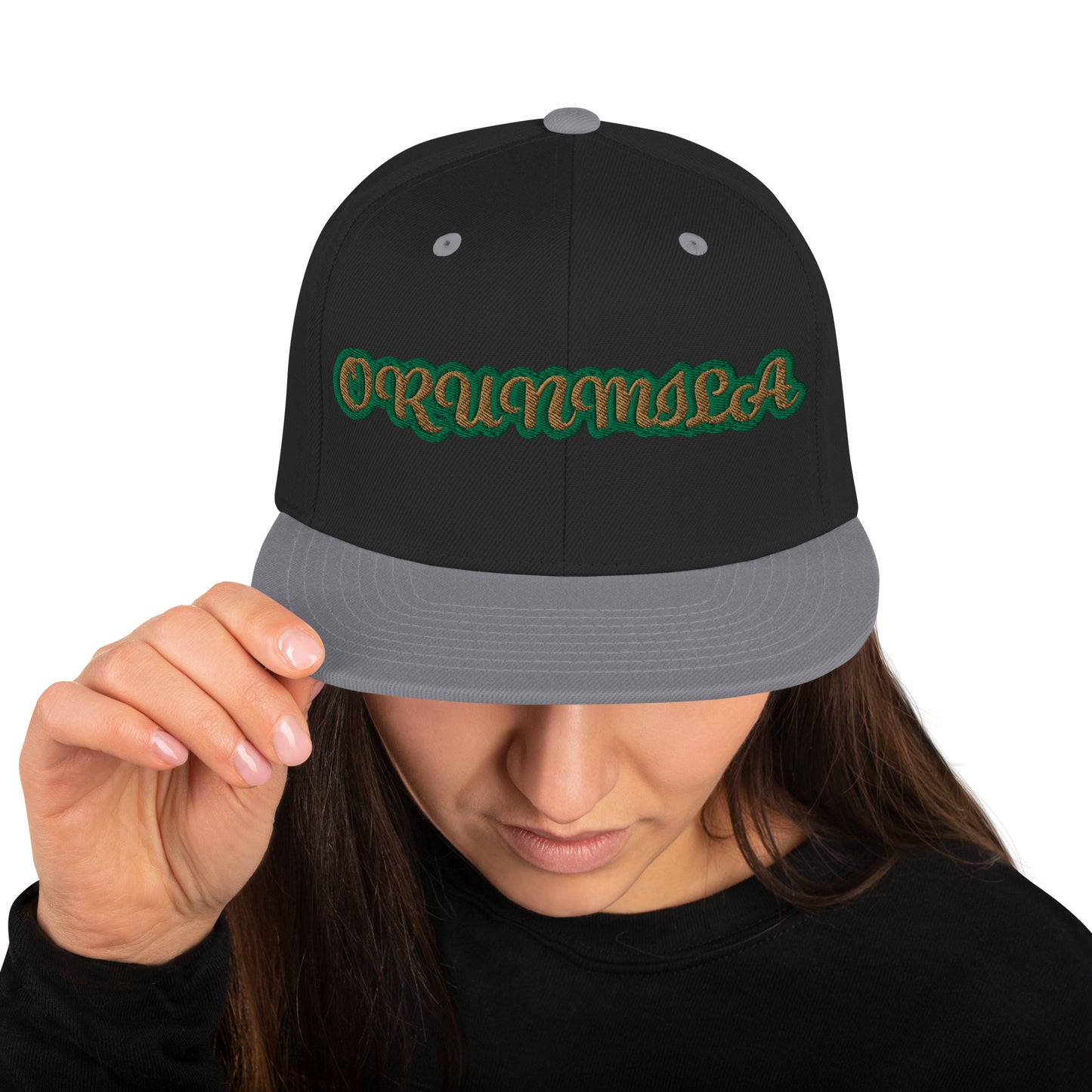 Orunmila Isese Reverse Script Snapback Hat