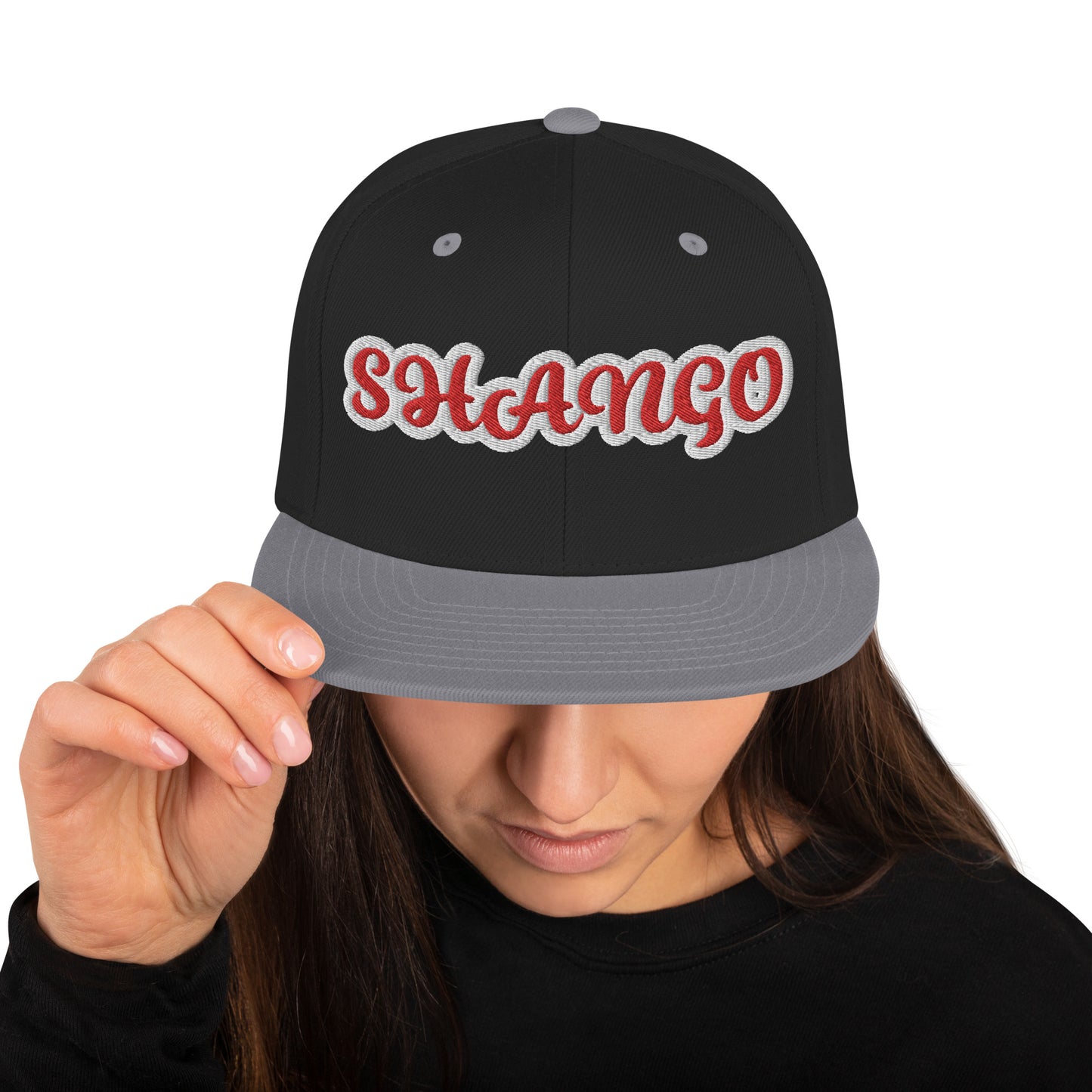 Shango 1 Script Snapback Hat