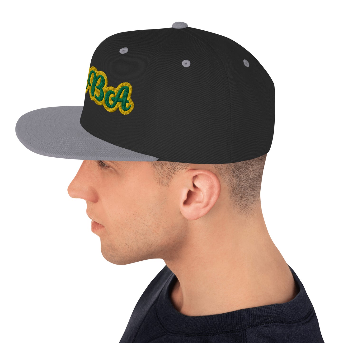 Baba 1 Lucumi Script Snapback hat