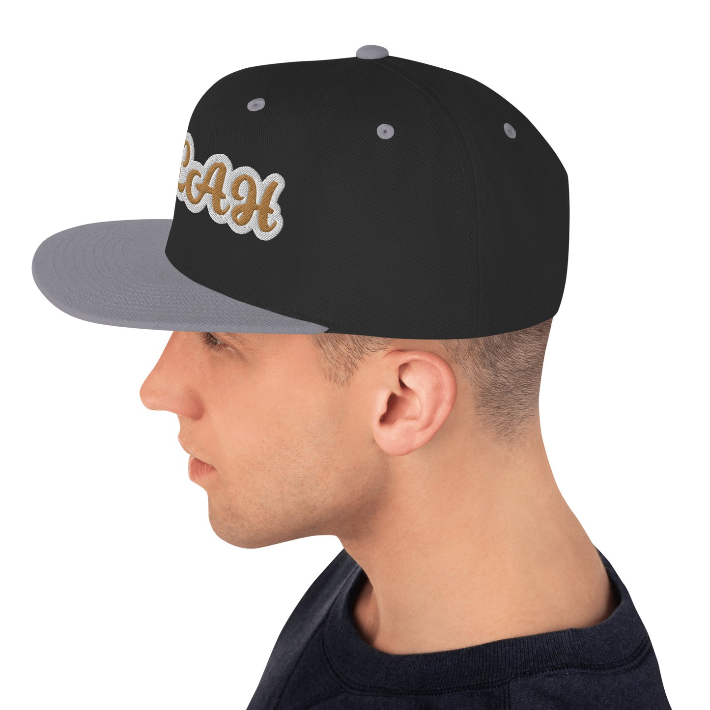 Allah 1 Reverse Script Snapback hat