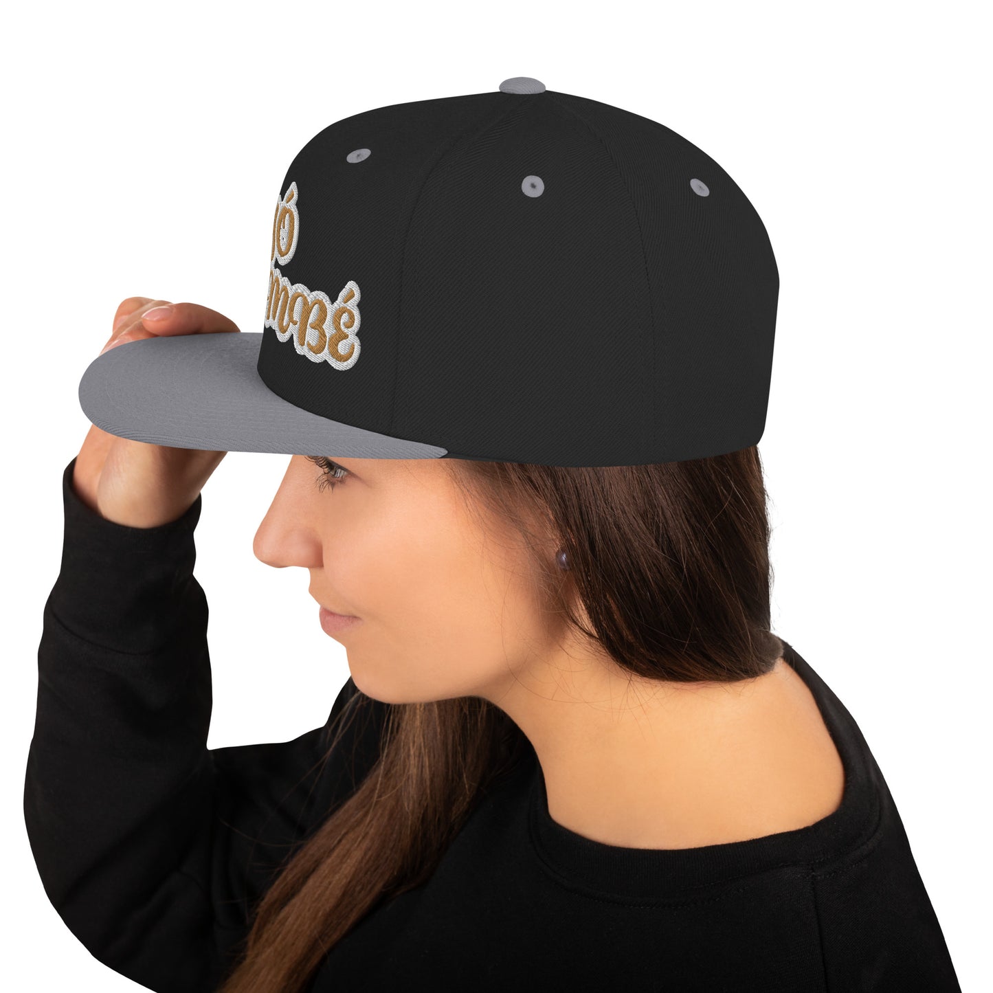 Yo Mambe Reverse Script Snapback hat