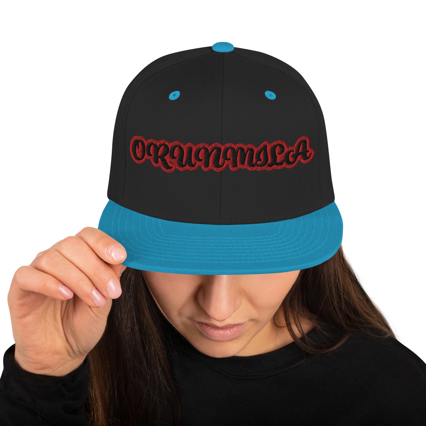 Orunmila Ájé ju Ogun 4 Script Snapback Hat
