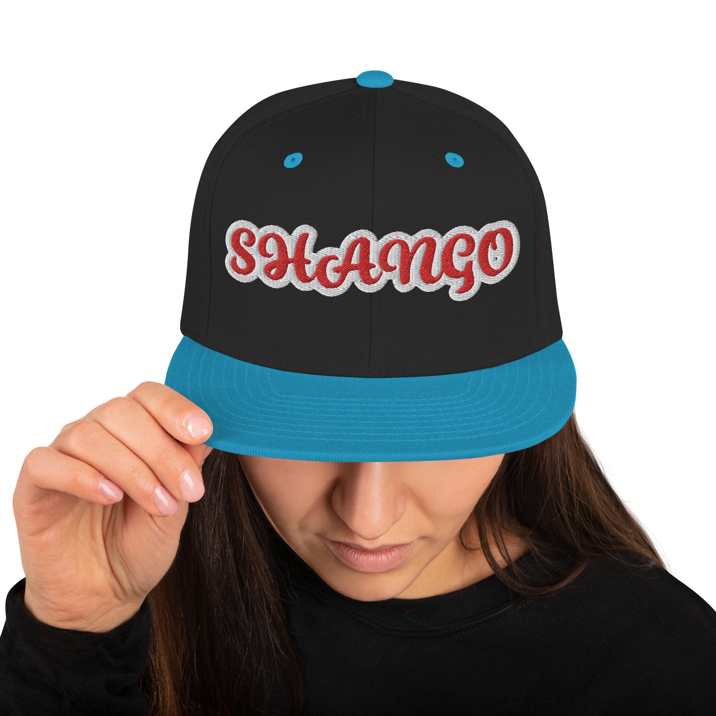 Shango 1 Script Snapback Hat