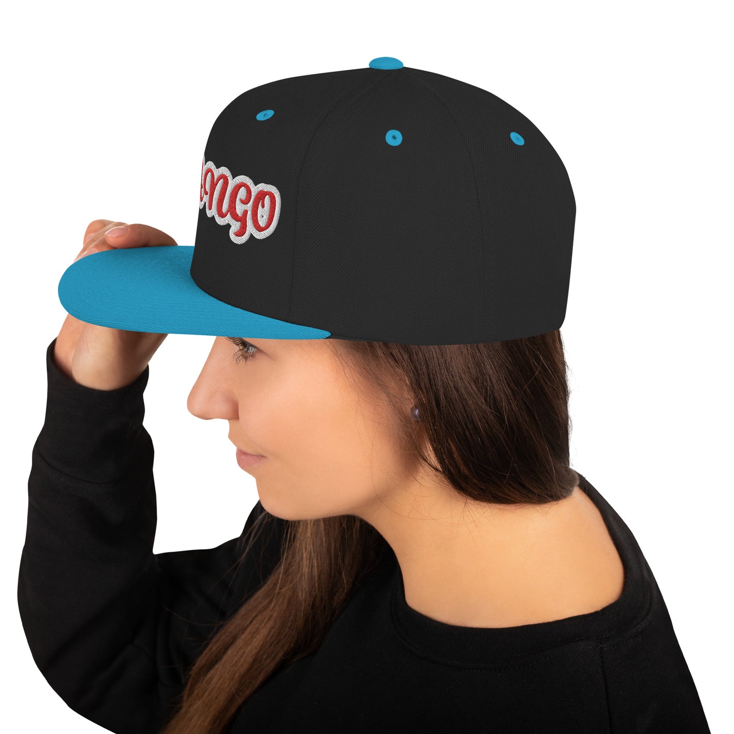 Shango 1 Script Snapback Hat
