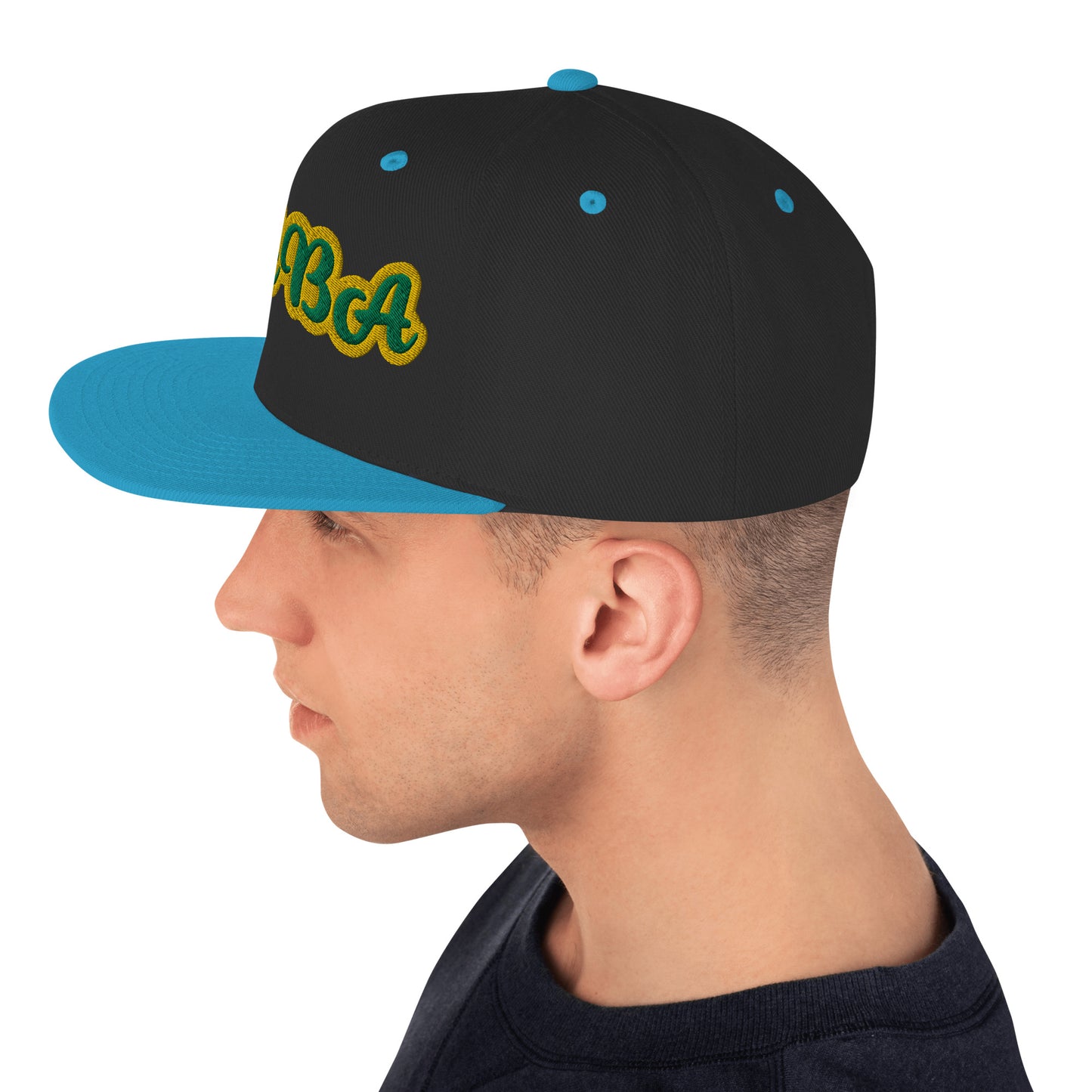 Baba 1 Lucumi Script Snapback hat