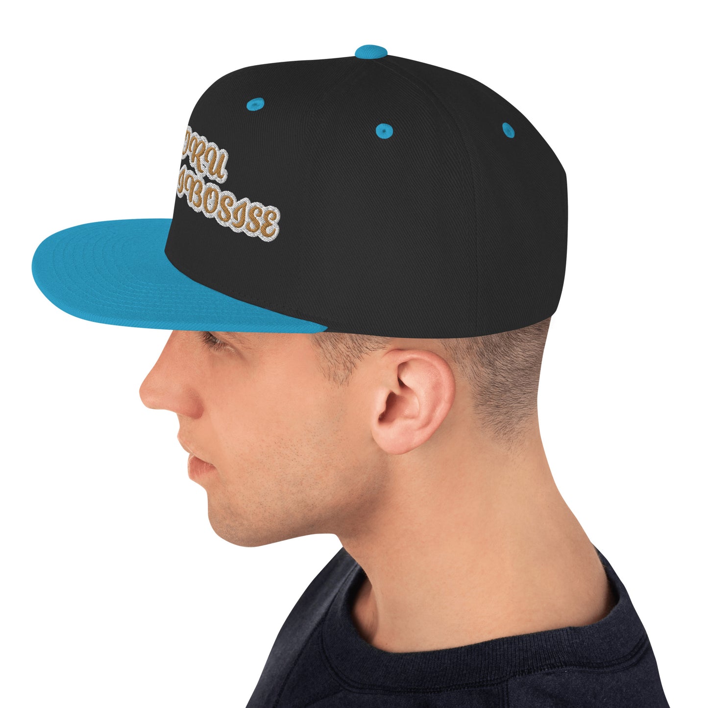 Iboru Lucumi Reverse Script Snapback hat