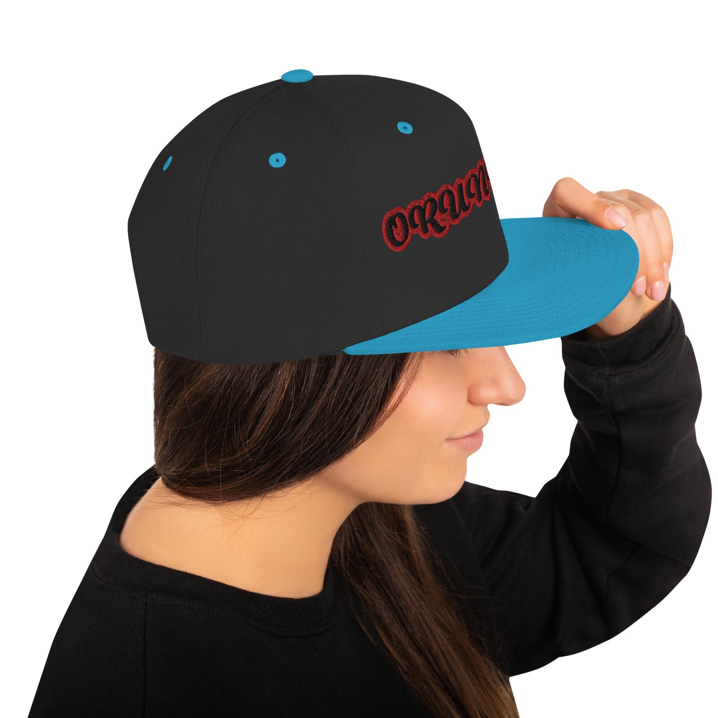 Orunmila Ájé ju Ogun 4 Script Snapback Hat
