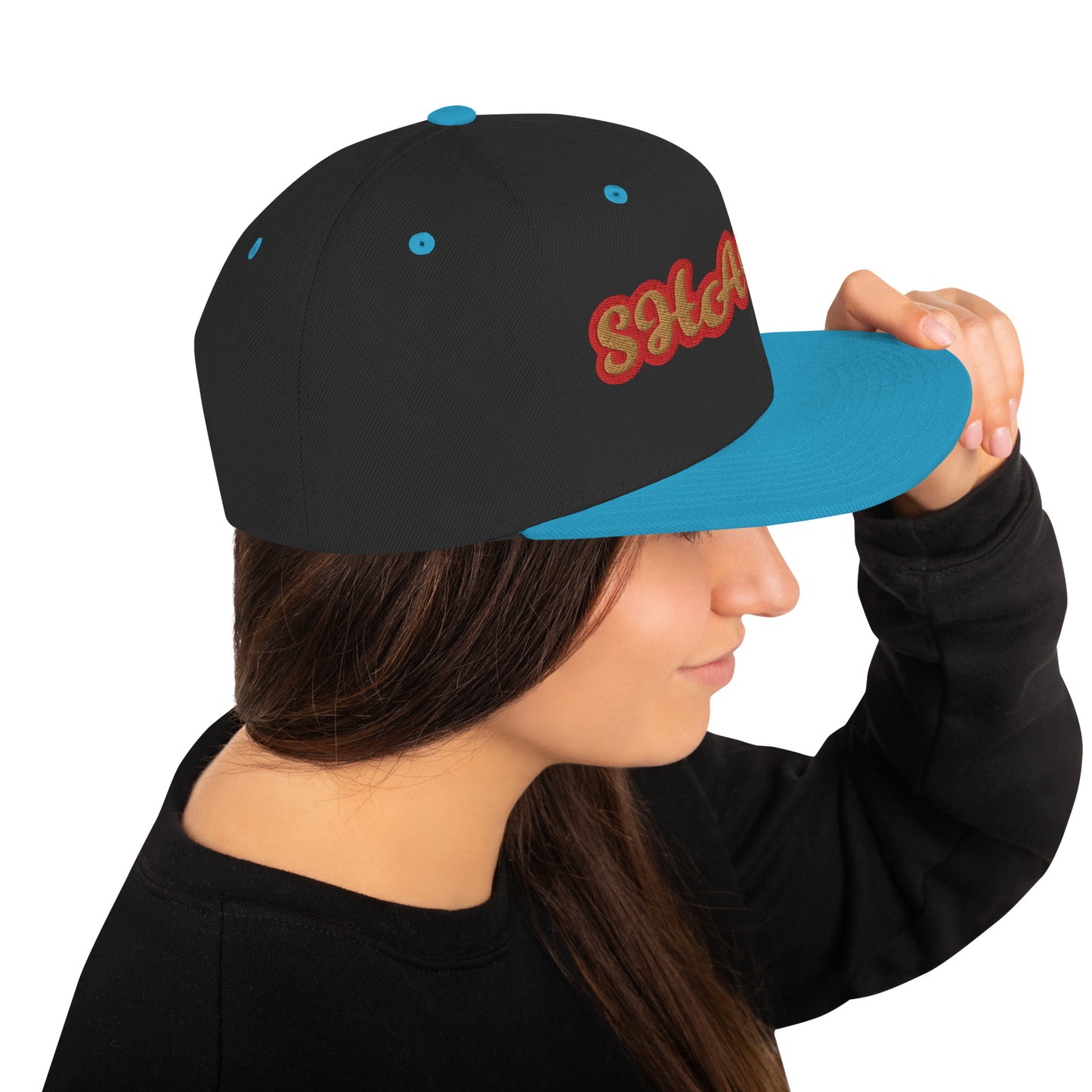 Shango Oro 2 Script Snapback Hat