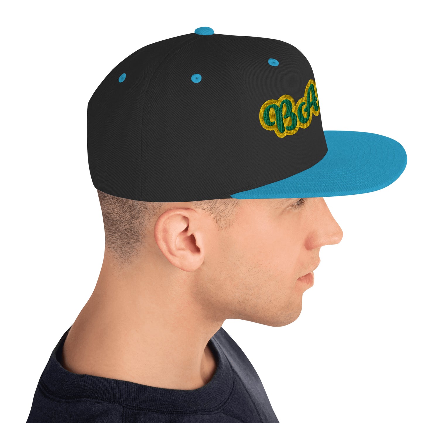 Baba 1 Lucumi Script Snapback hat