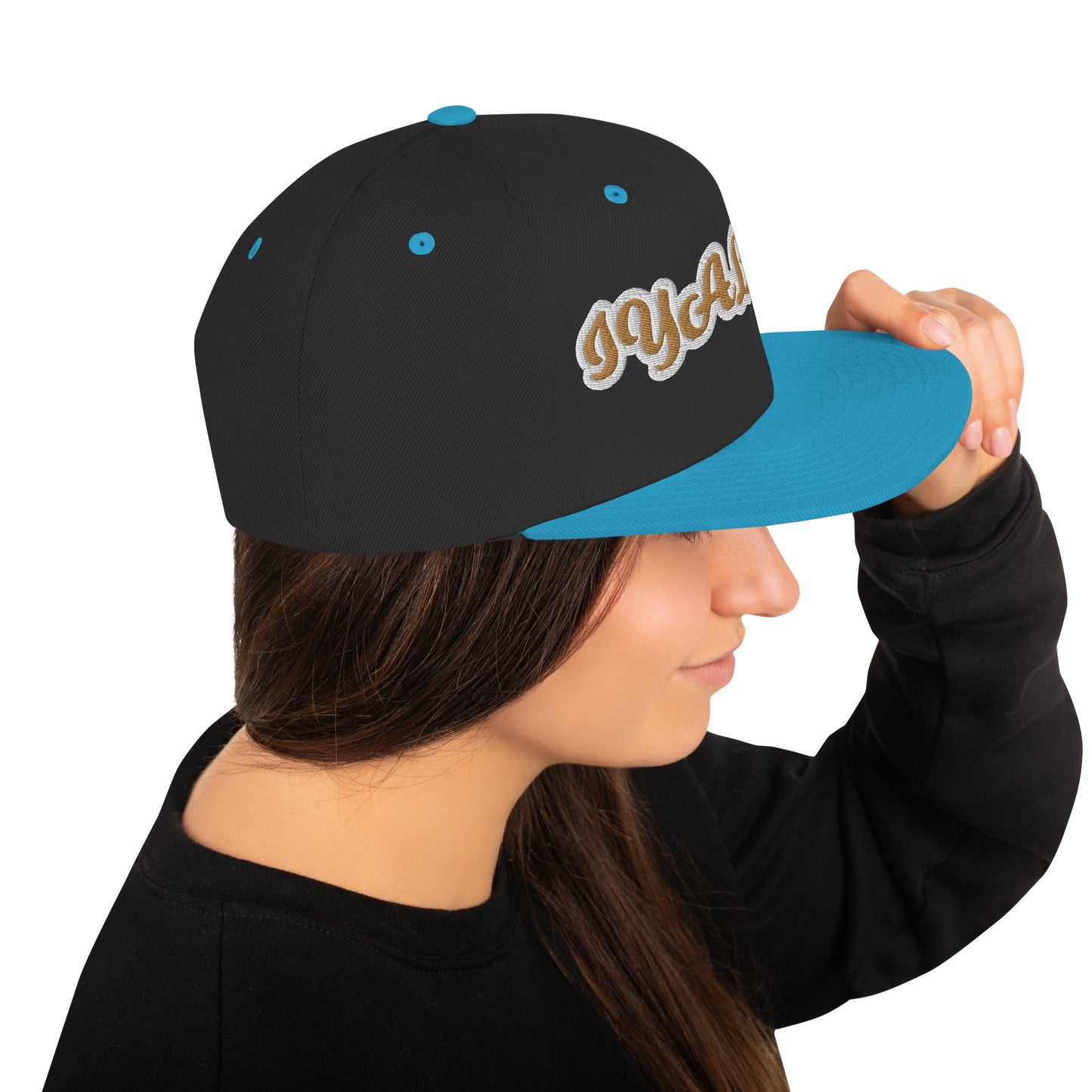 Iyalode Reverse Script Snapback hat
