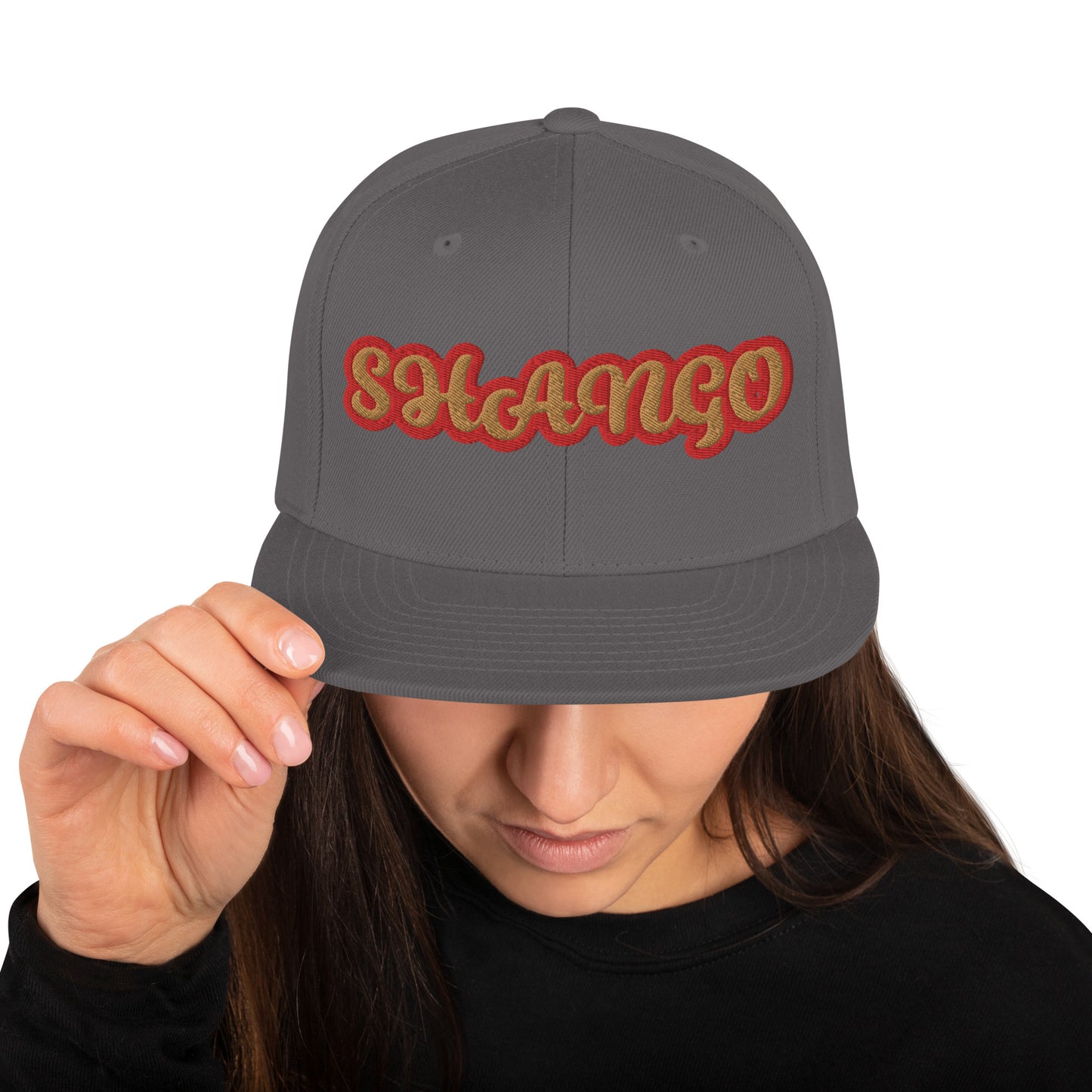 Shango Oro 2 Script Snapback Hat