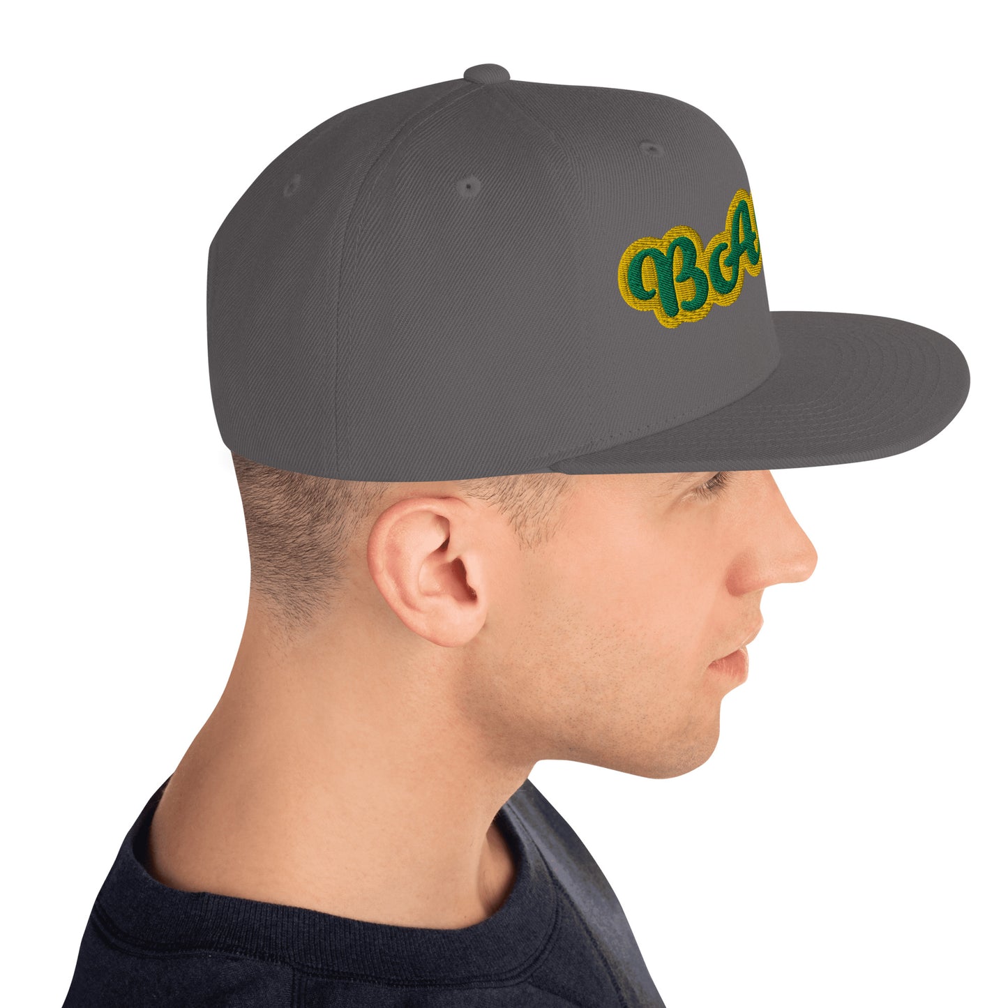 Baba 1 Lucumi Script Snapback hat