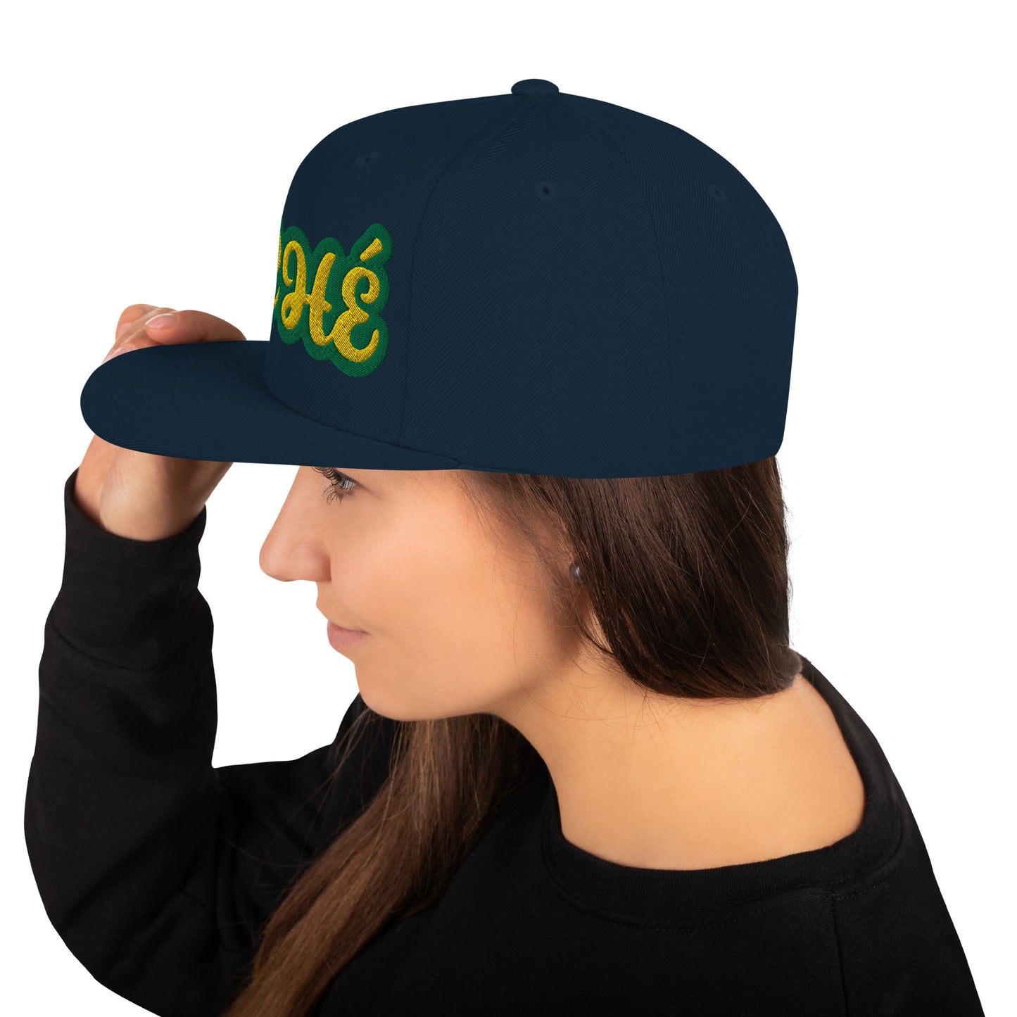 Aché Lucumi  Reverse Script Snapback hat