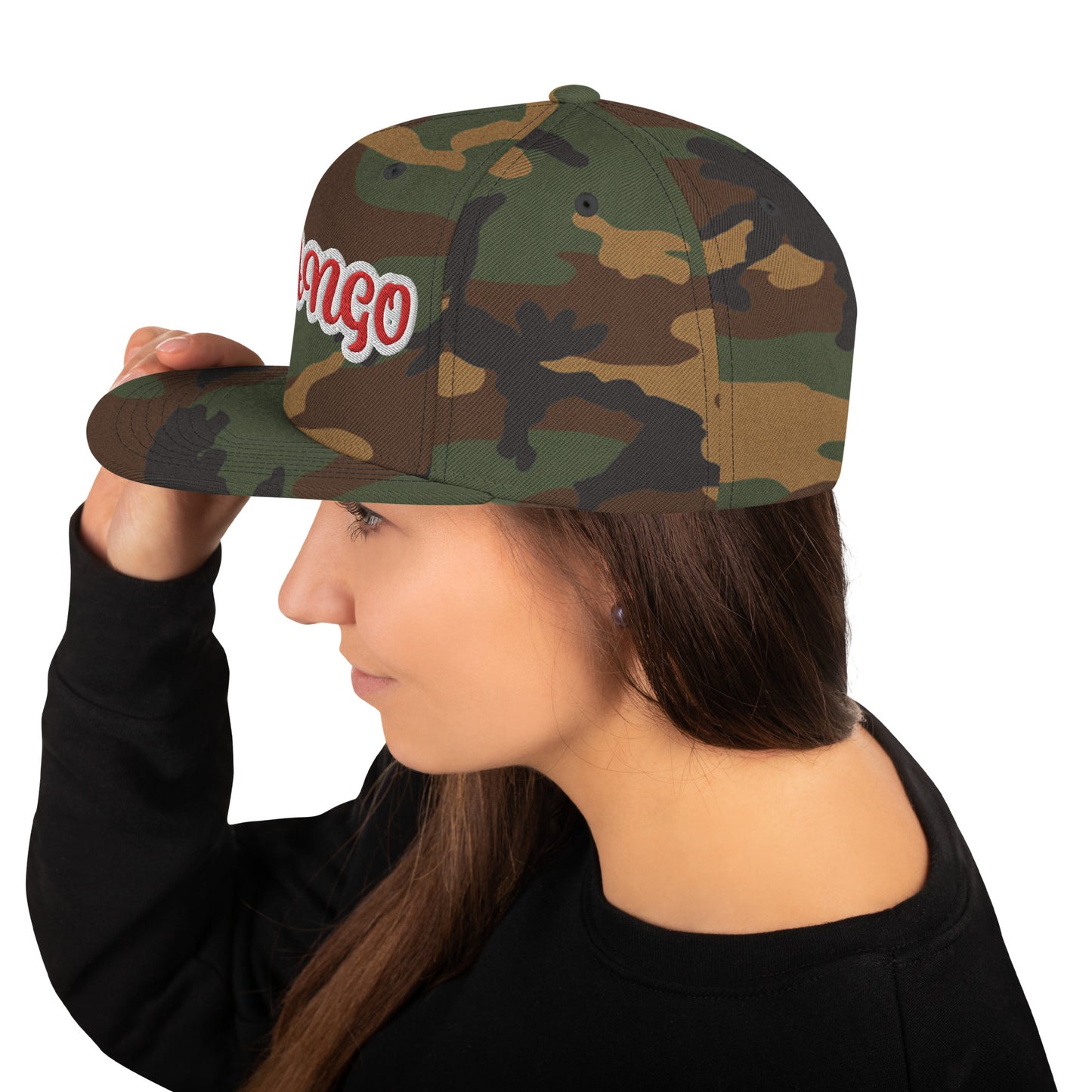 Shango 1 Script Snapback Hat