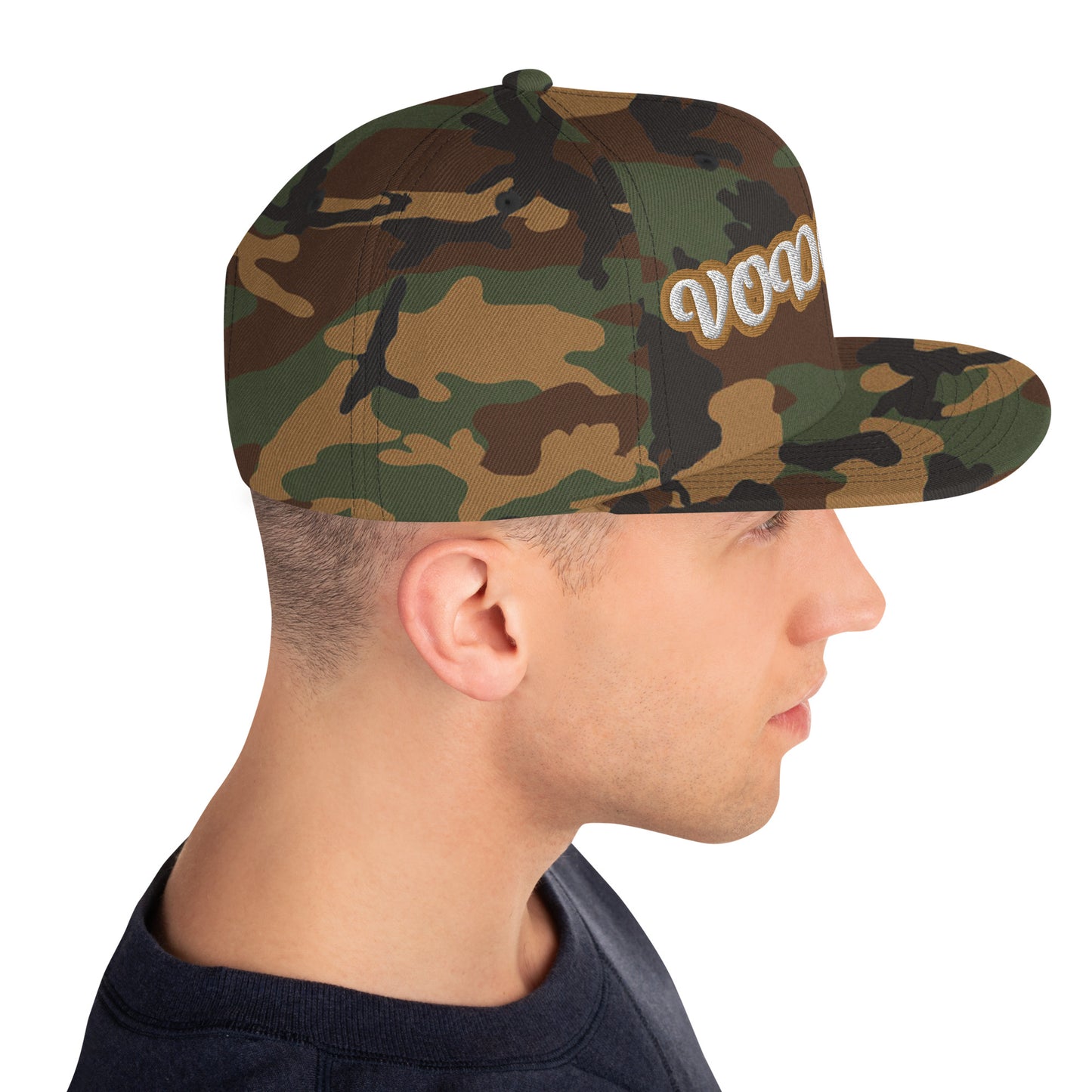 VODOUN 1  Script Snapback hat