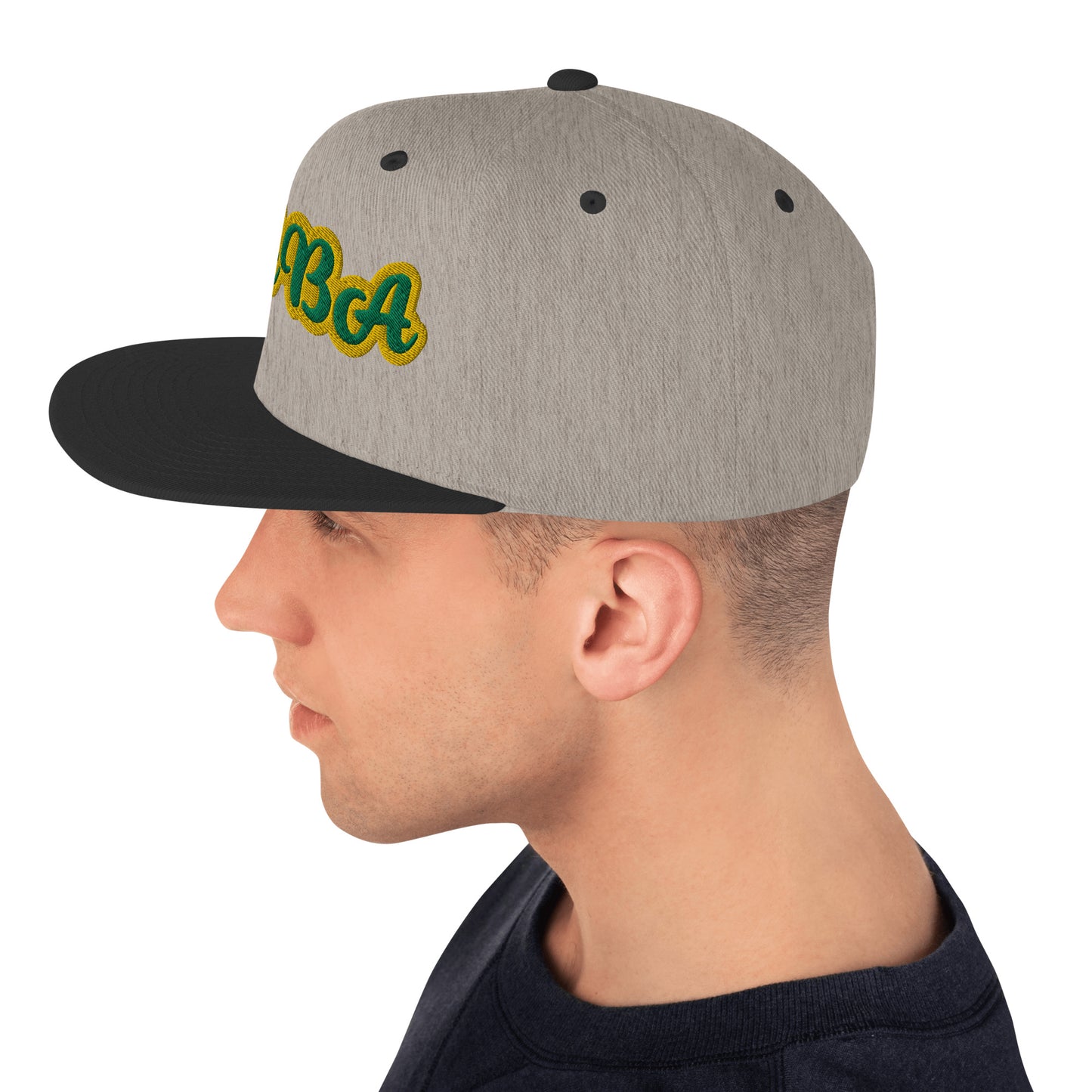 Baba 1 Lucumi Script Snapback hat