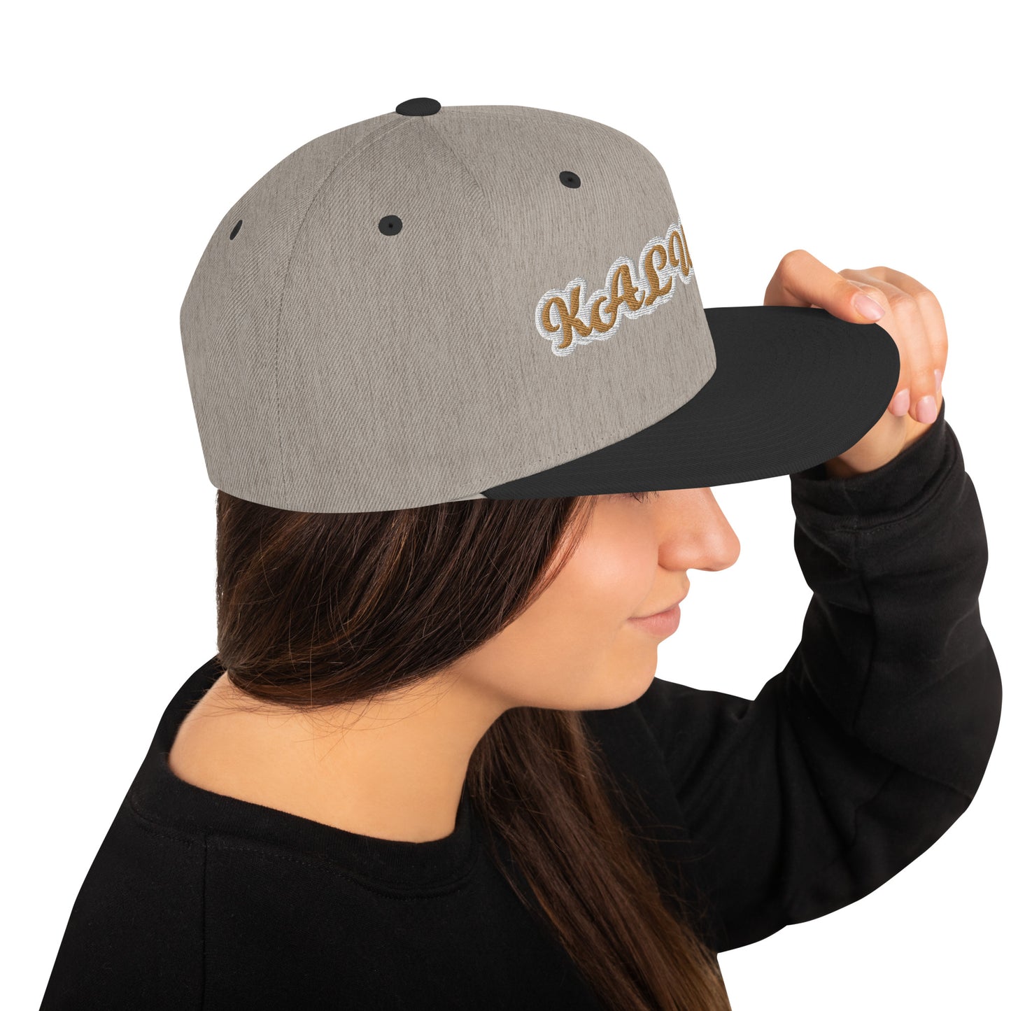 Kalunga Reverse Script Snapback hat