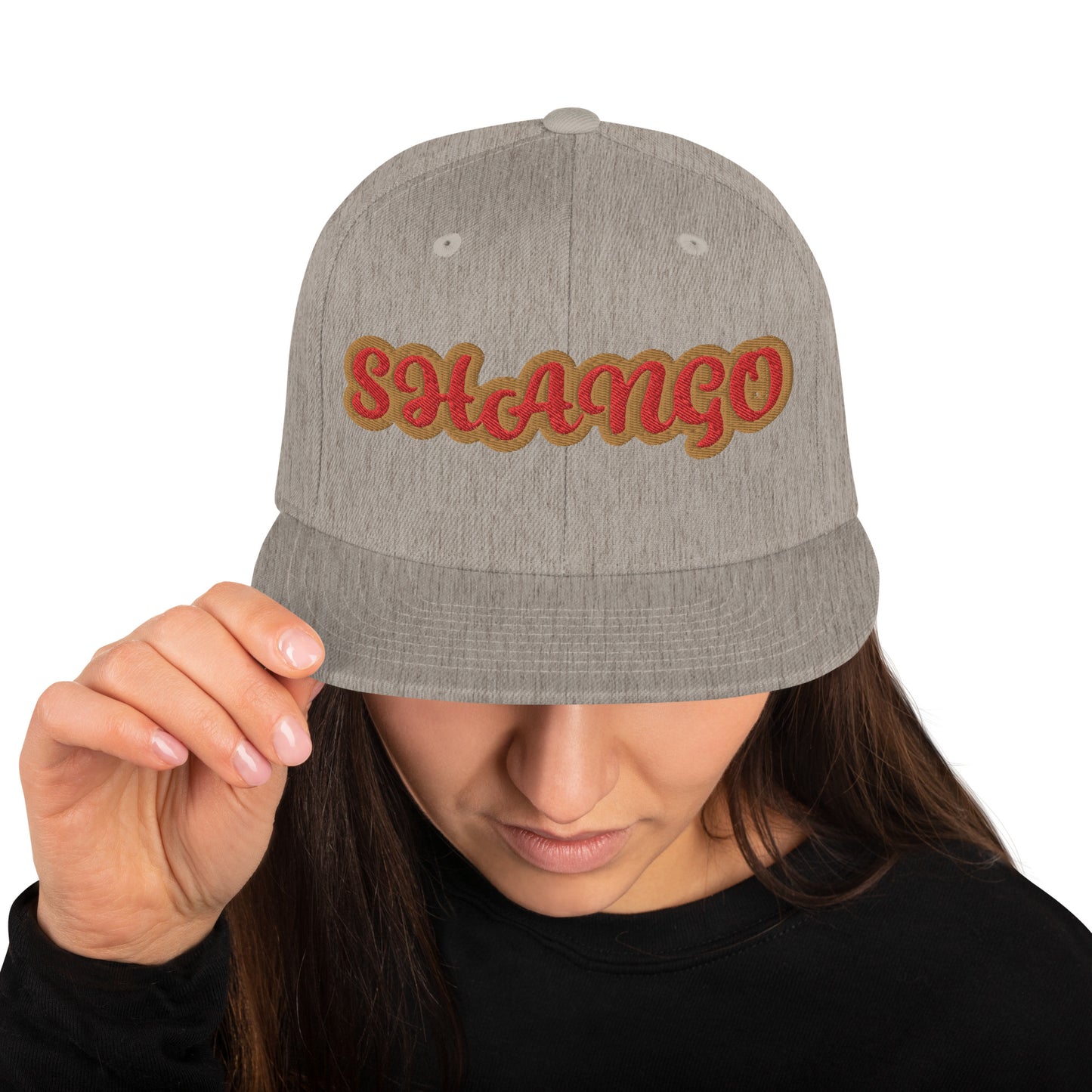 Shango Oro 1 Script Snapback Hat