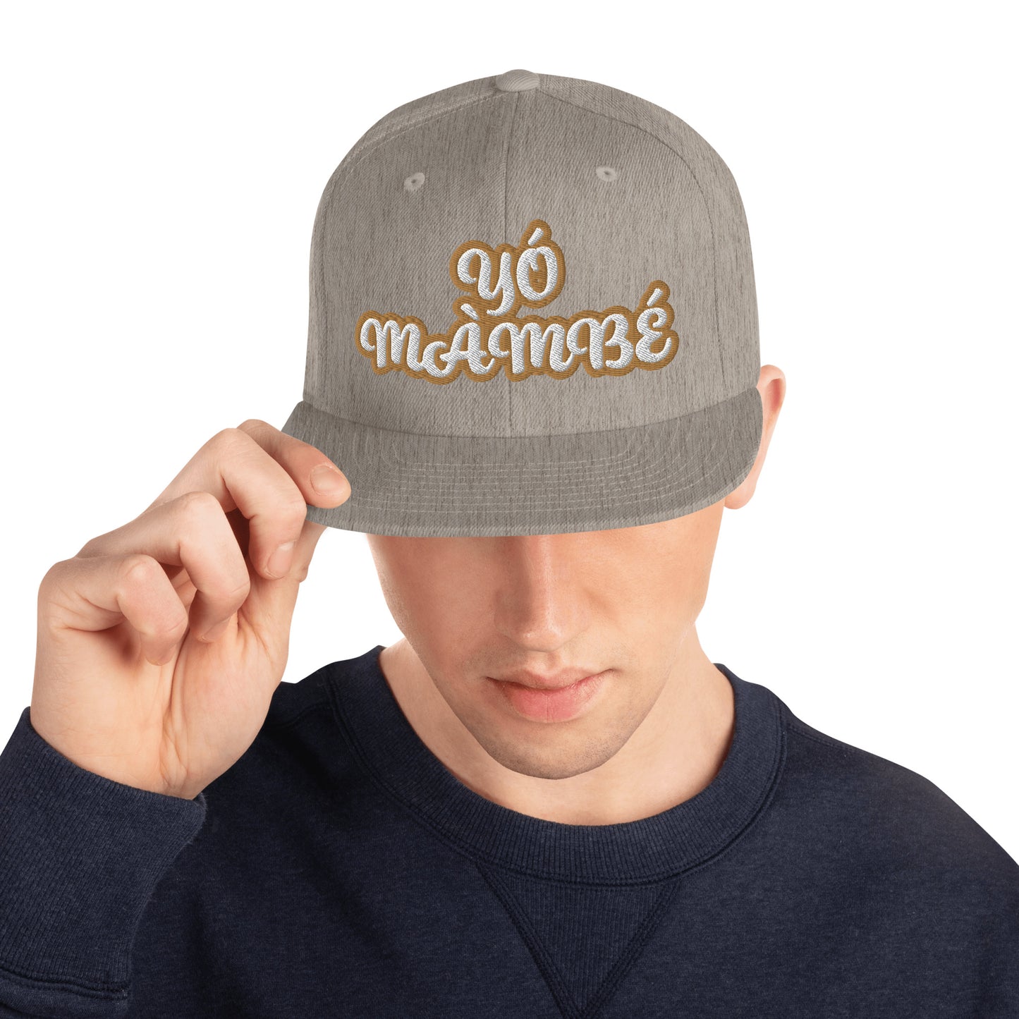 Yo Mambe Script Snapback hat