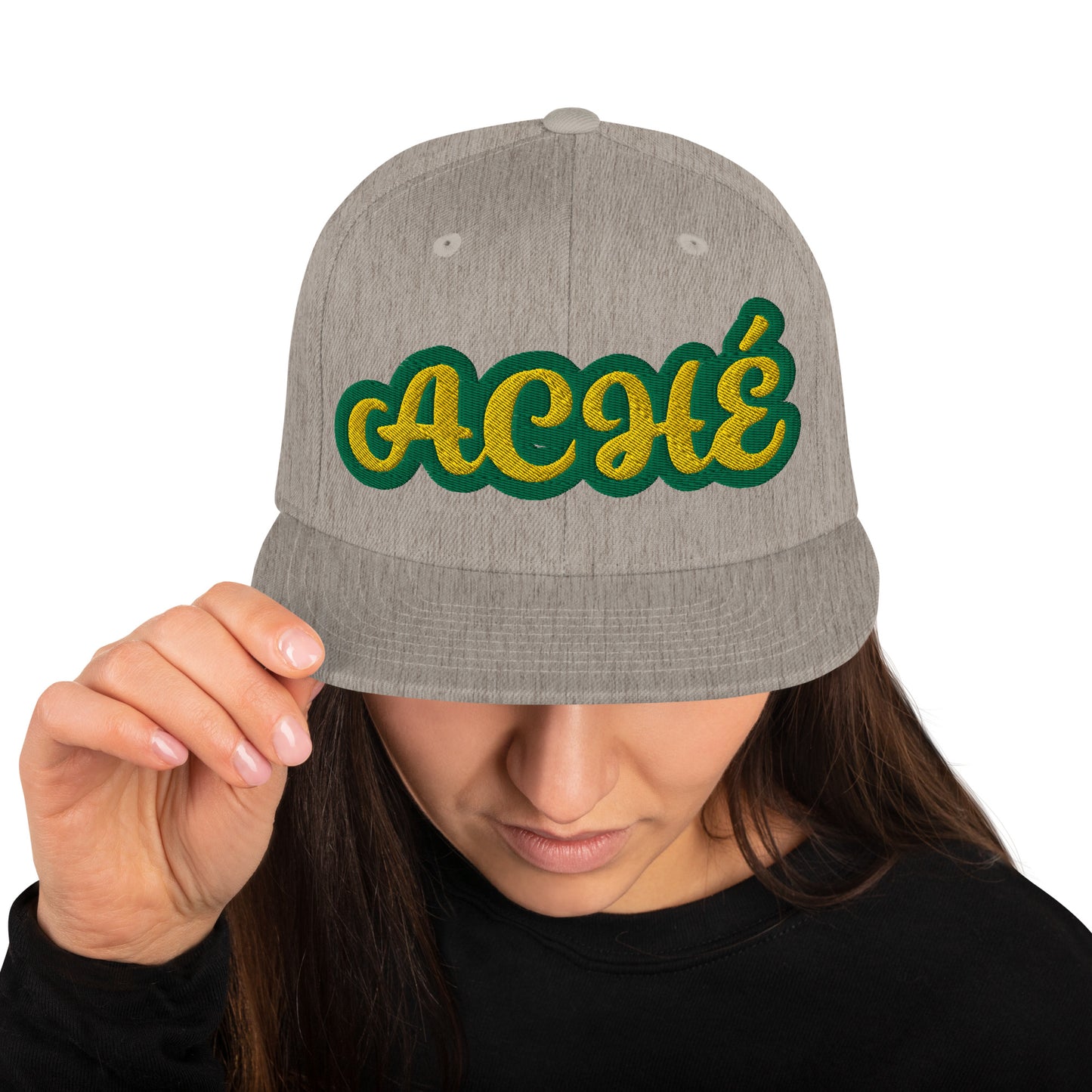 Aché Lucumi  Reverse Script Snapback hat