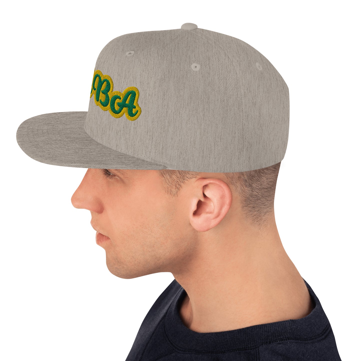 Baba 1 Lucumi Script Snapback hat