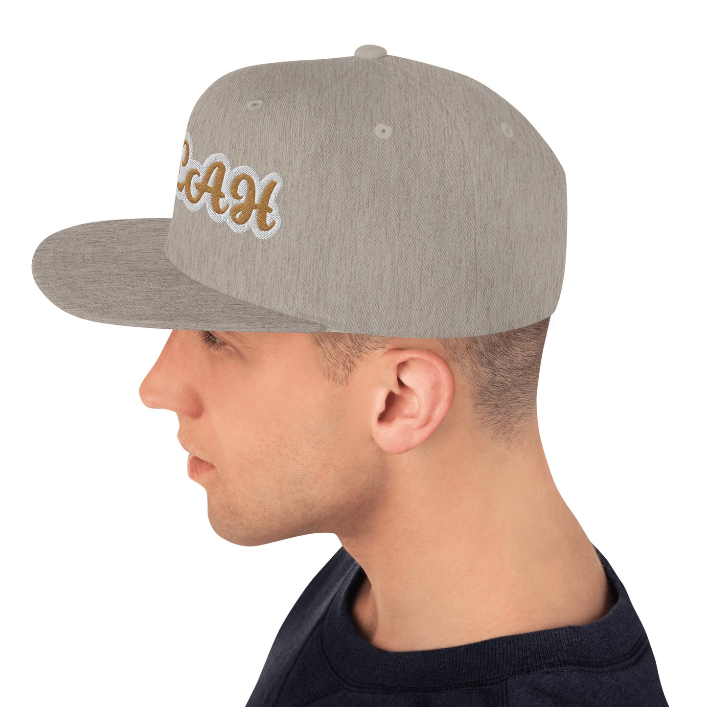 Allah 1 Reverse Script Snapback hat