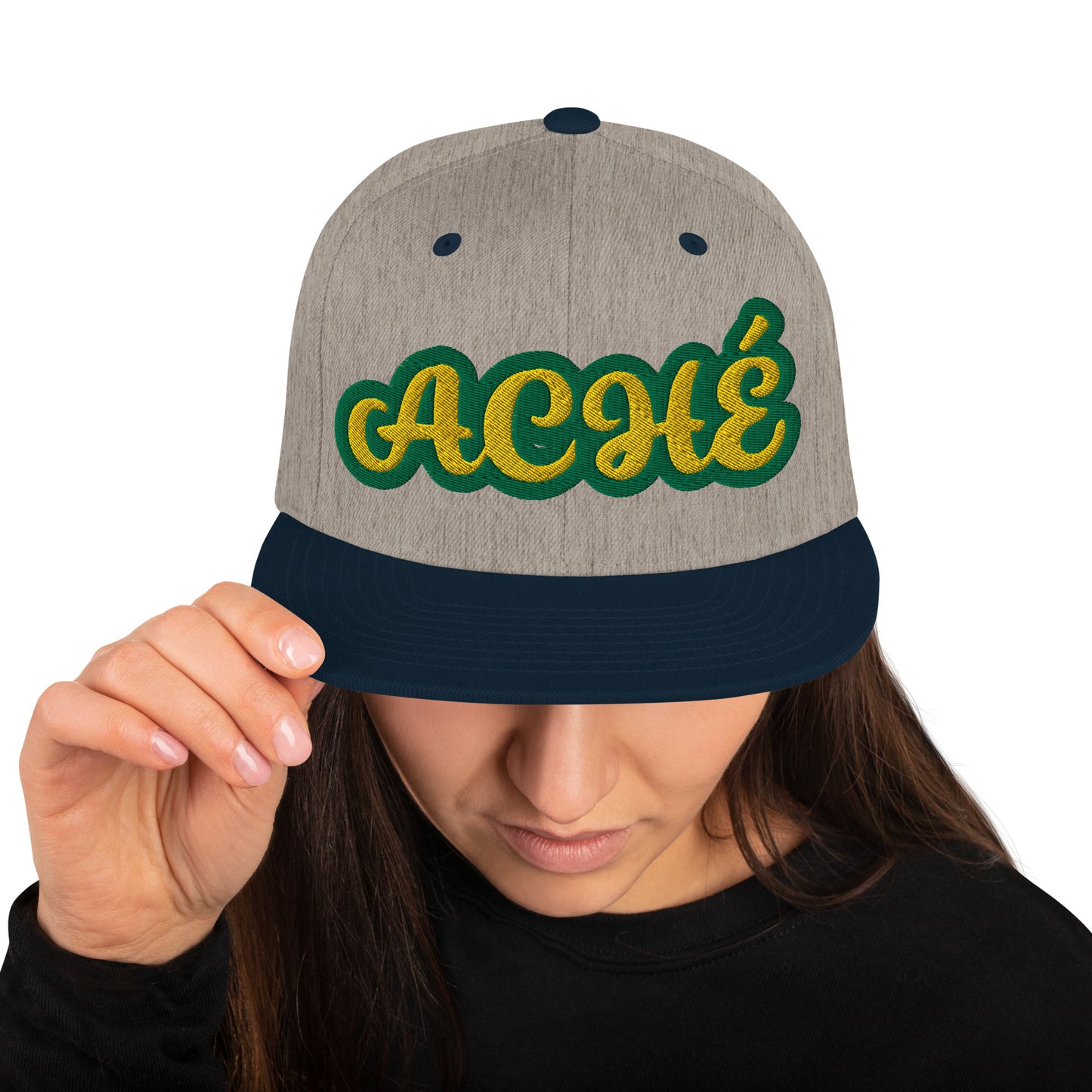 Aché Lucumi  Reverse Script Snapback hat