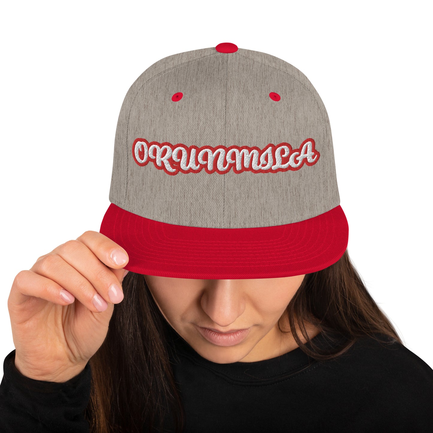 Orunmila Ájé Ju Ogun 5 Script Snapback Hat