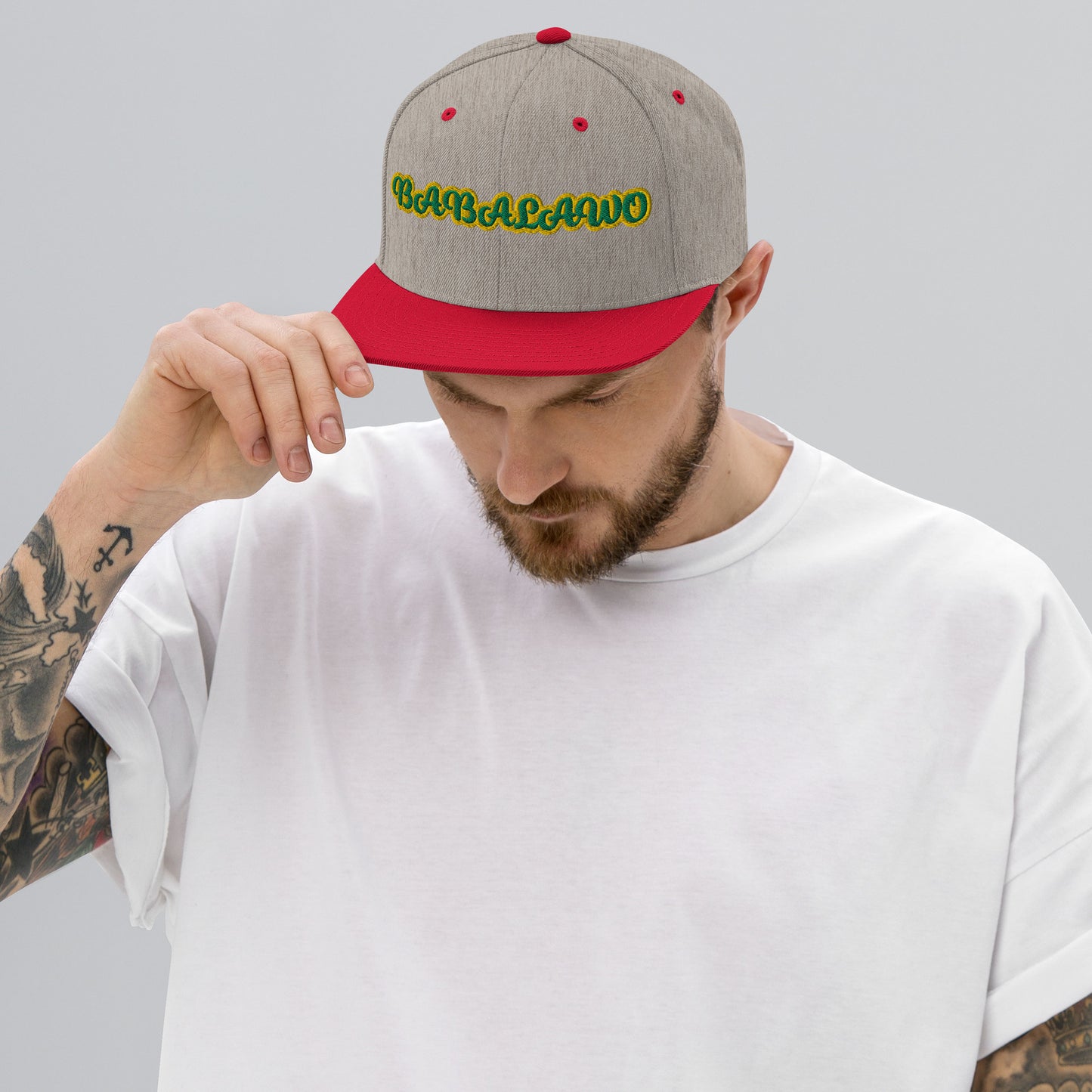 Babalawo 1 Lucumi Script Snapback hat