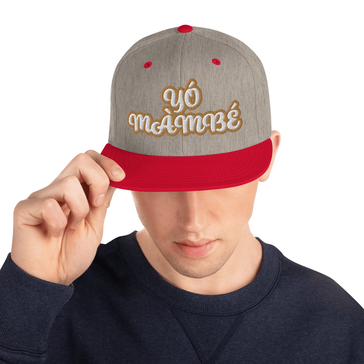 Yo Mambe Script Snapback hat