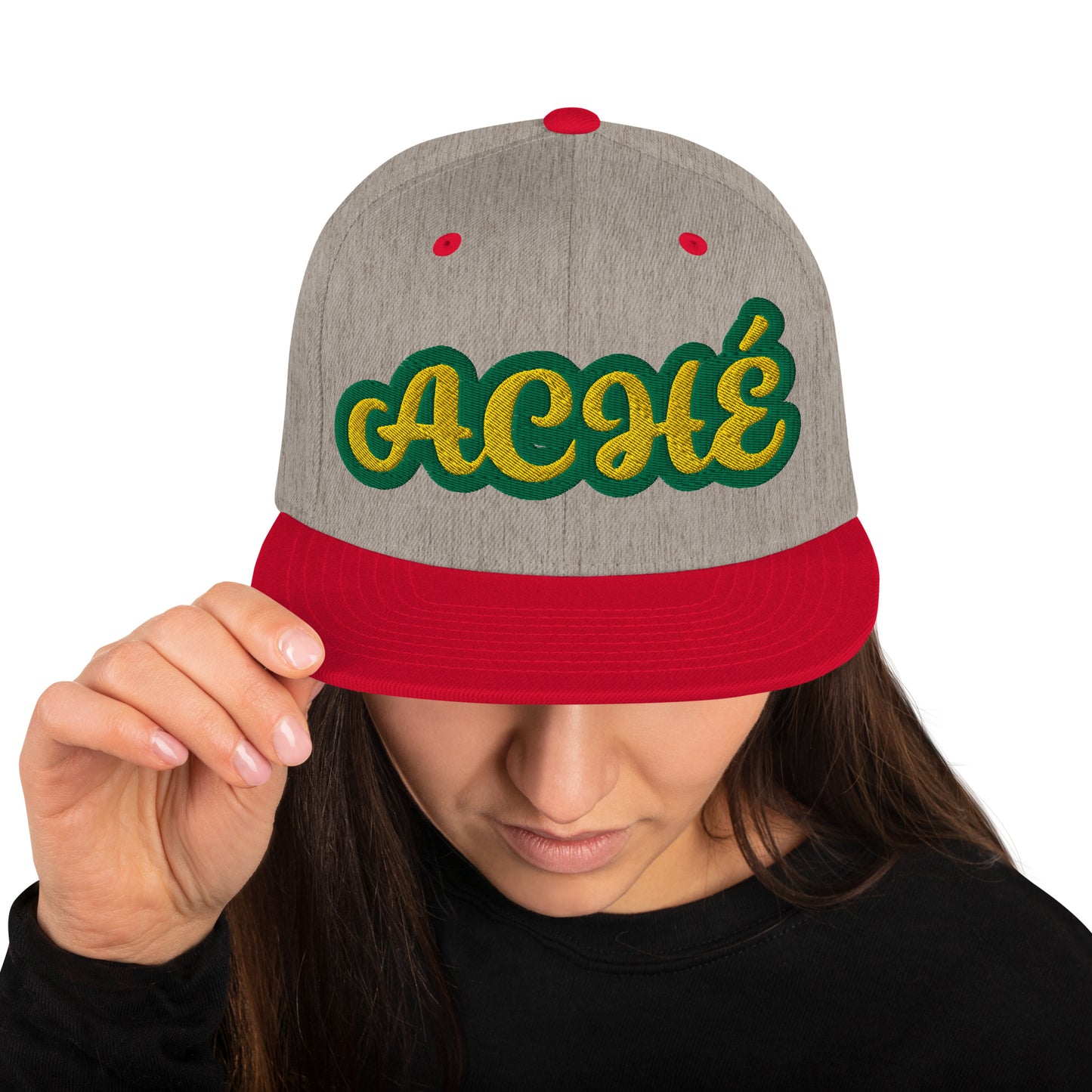 Aché Lucumi  Reverse Script Snapback hat