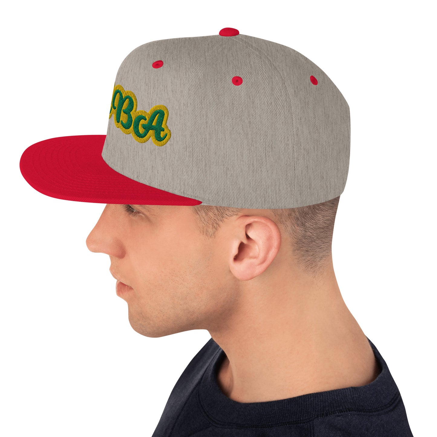 Baba 1 Lucumi Script Snapback hat