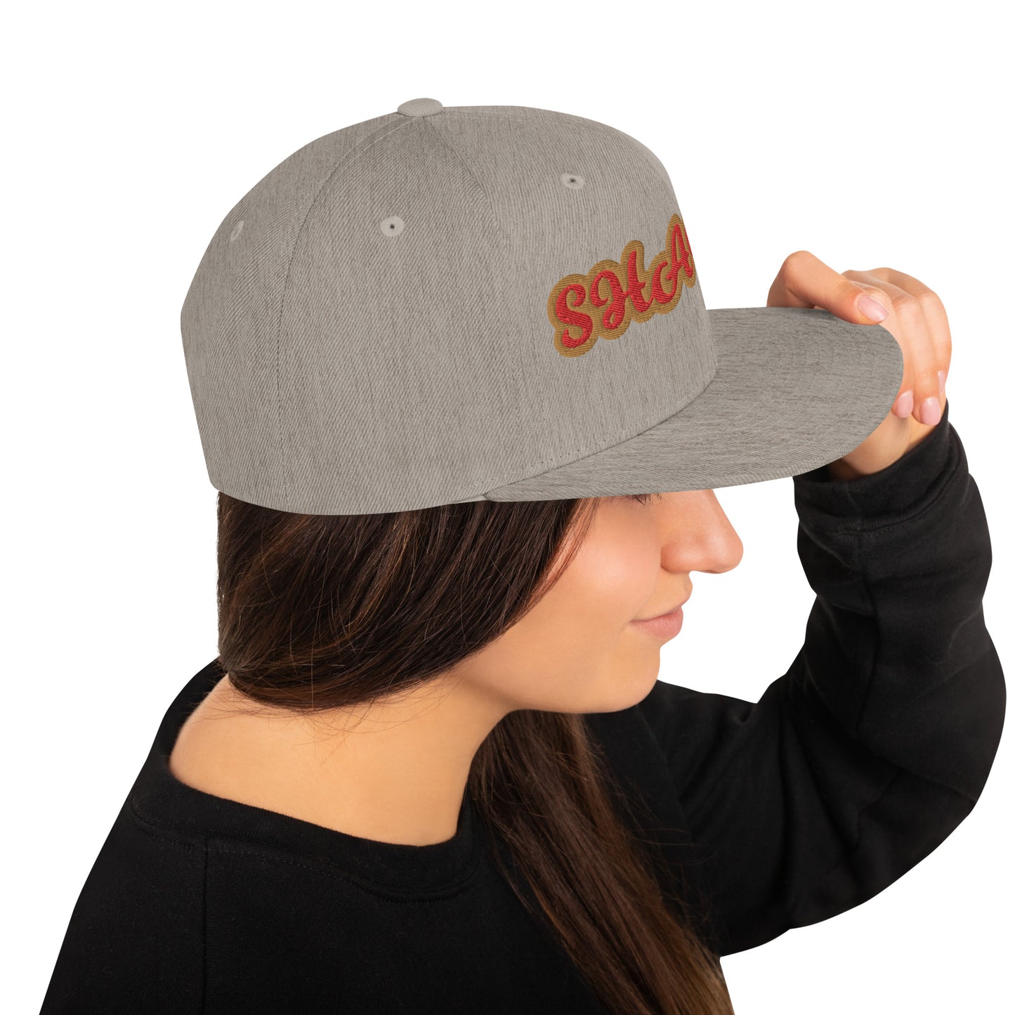 Shango Oro 1 Script Snapback Hat