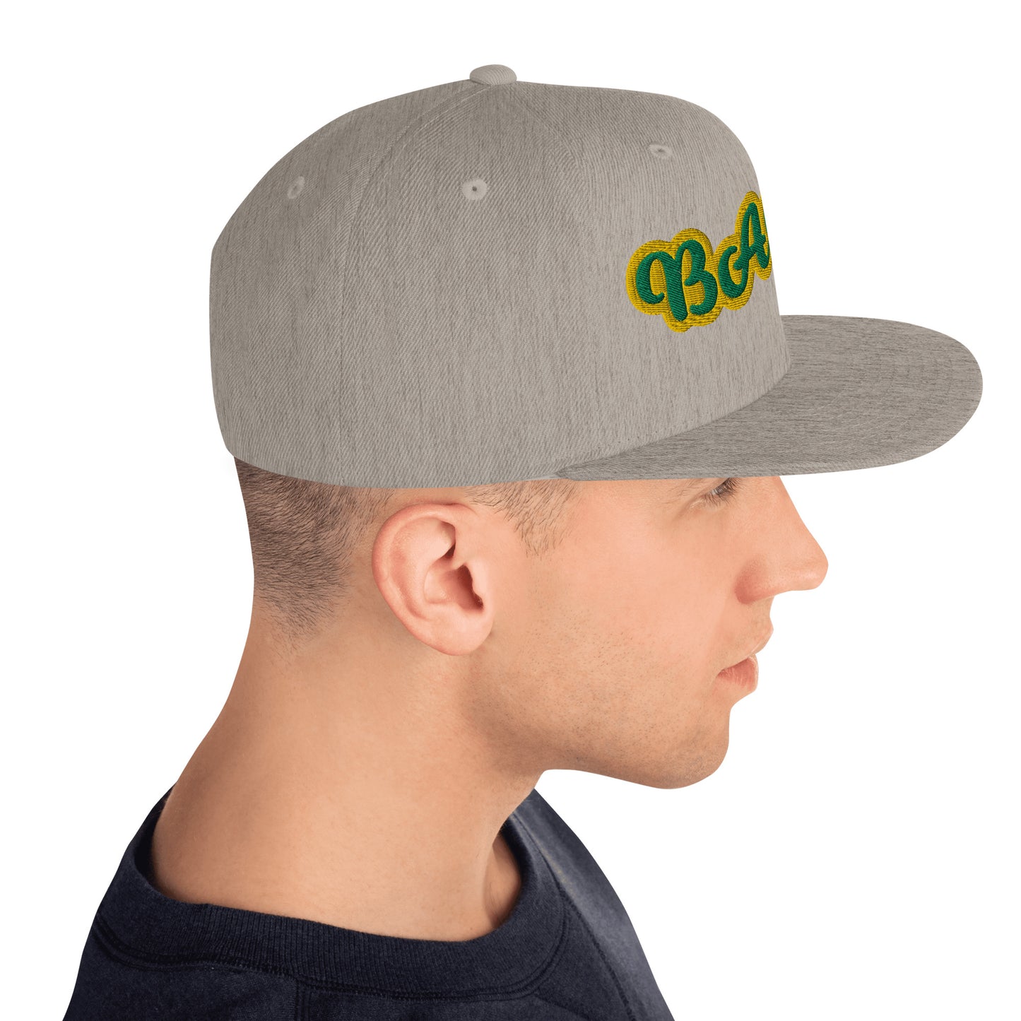 Baba 1 Lucumi Script Snapback hat