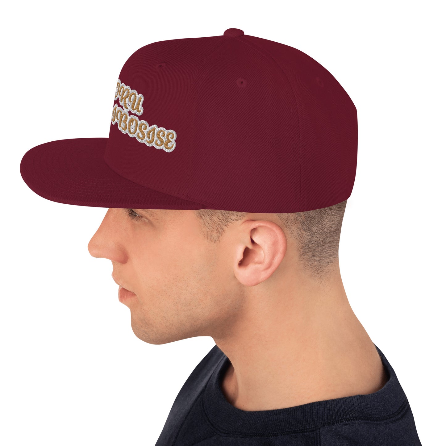 Iboru Lucumi Reverse Script Snapback hat