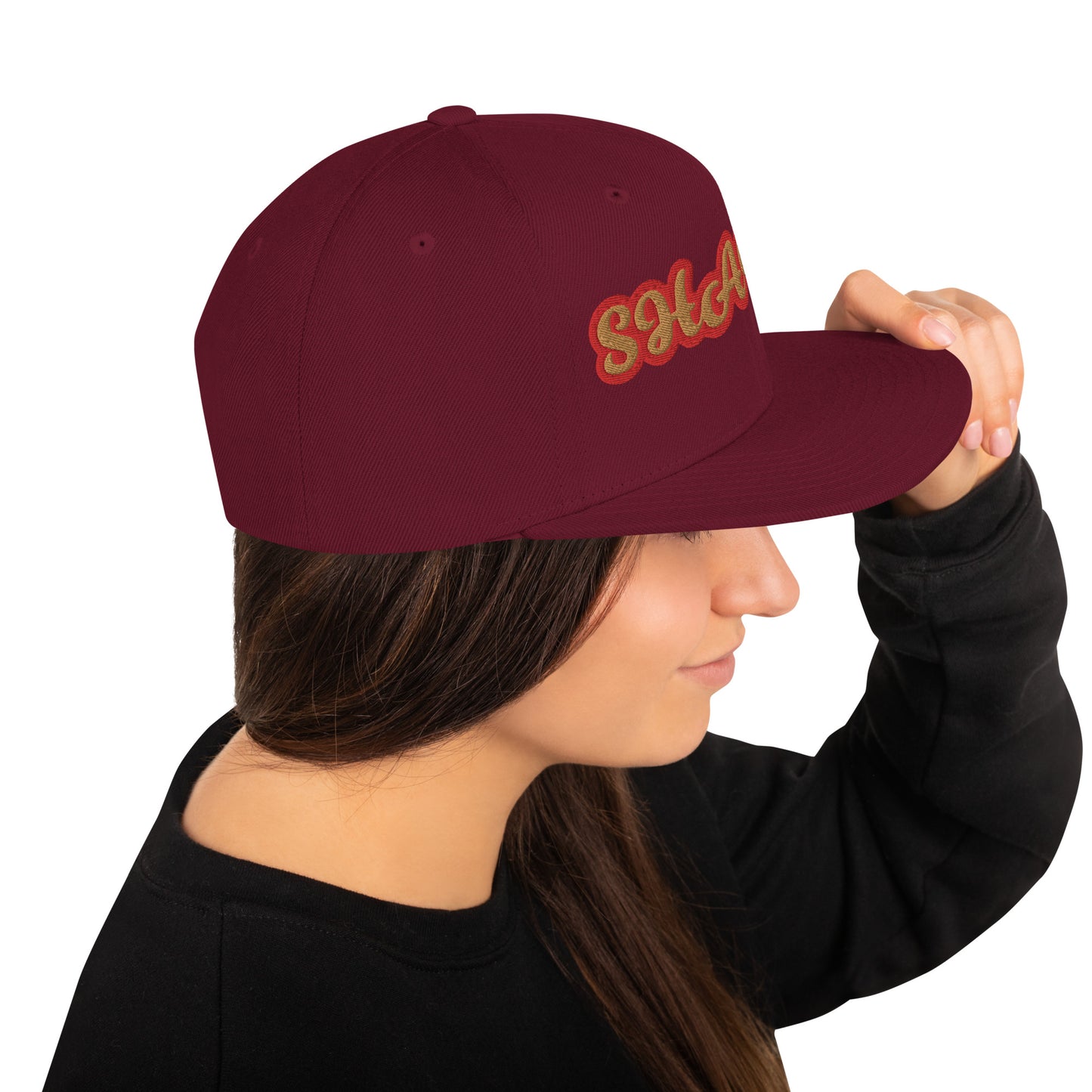 Shango Oro 2 Script Snapback Hat