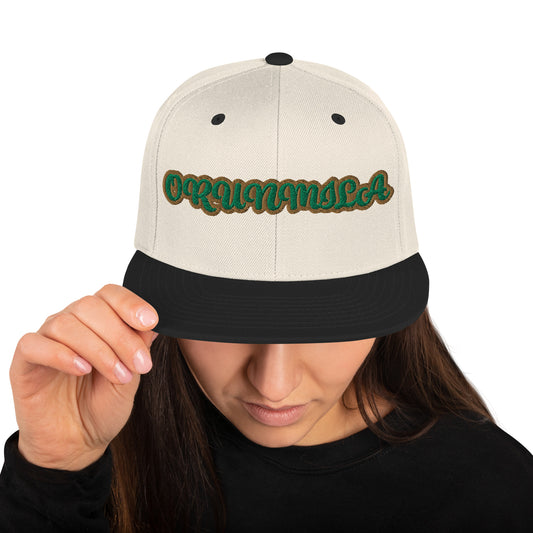 Orunmila Isese Script Snapback Hat