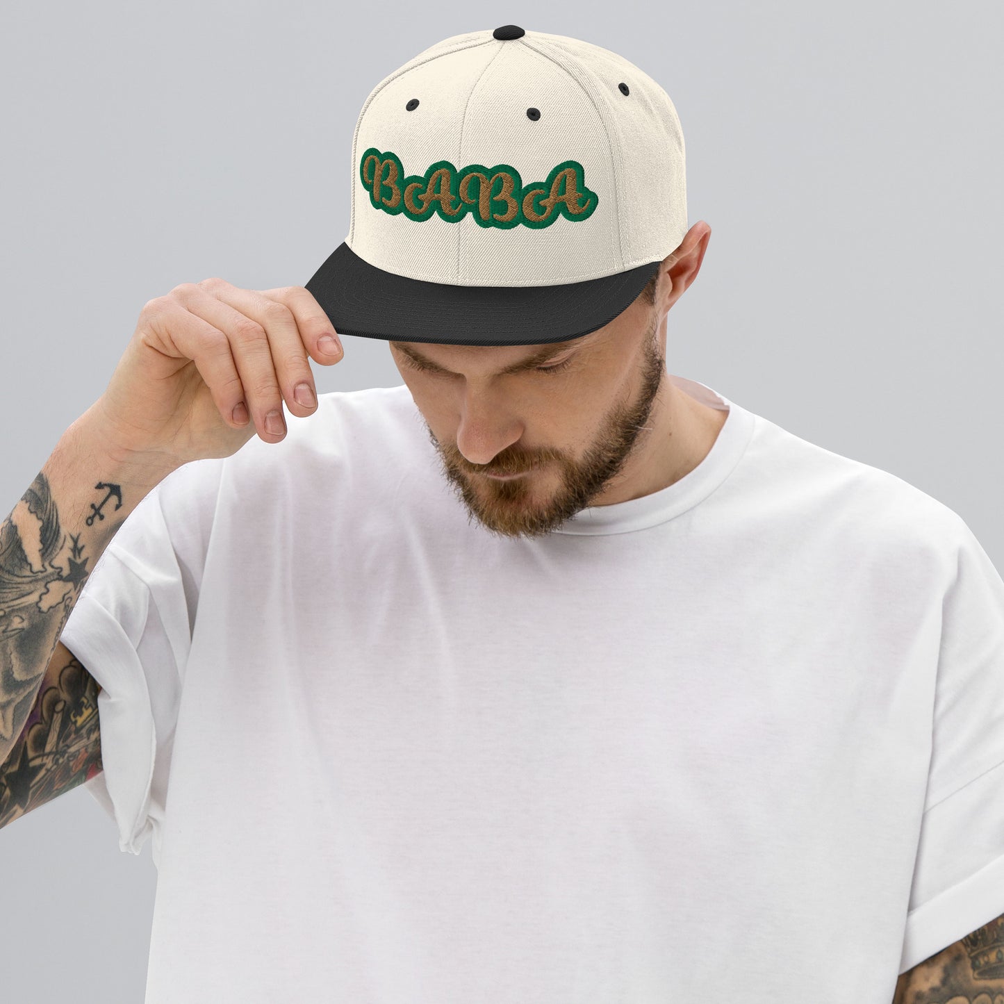 Baba 1 Isese Reverse Script Snapback hat