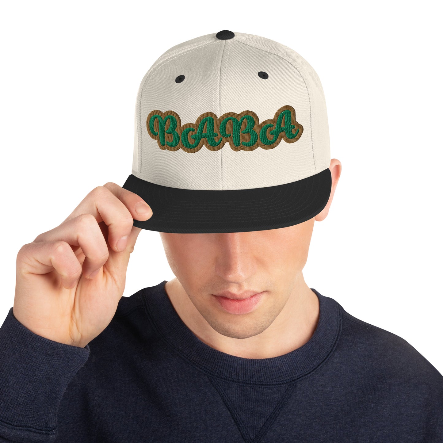 Baba 1 Isese Script Snapback hat