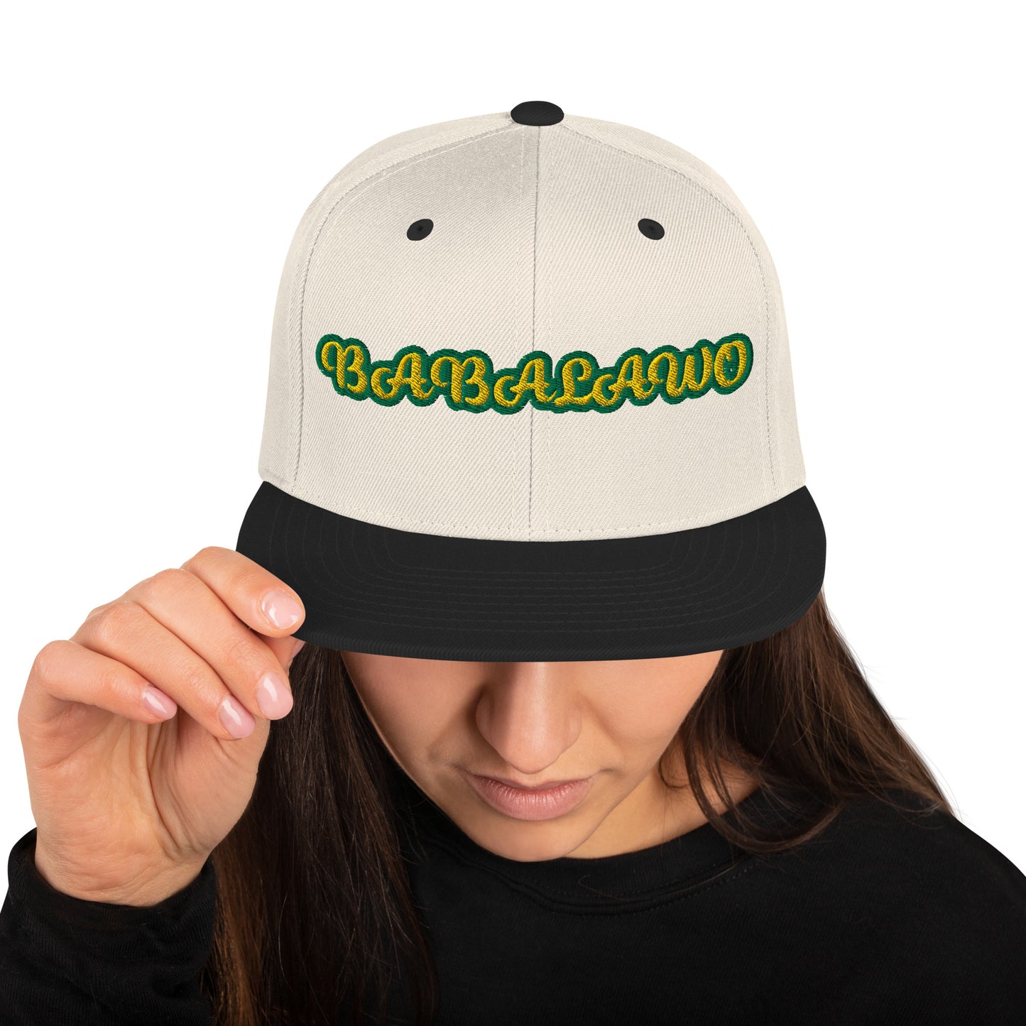 Babalawo 1  Lucumi Reverse Script Snapback hat