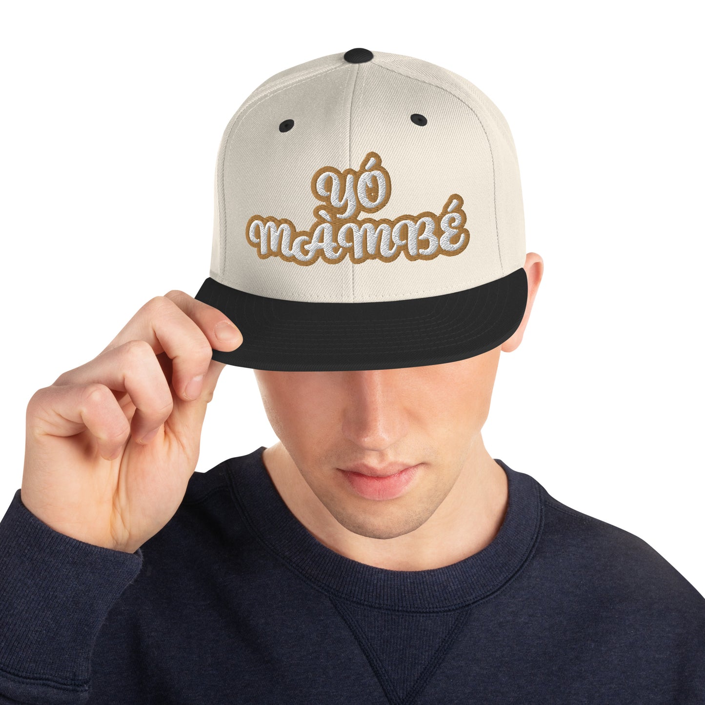 Yo Mambe Script Snapback hat