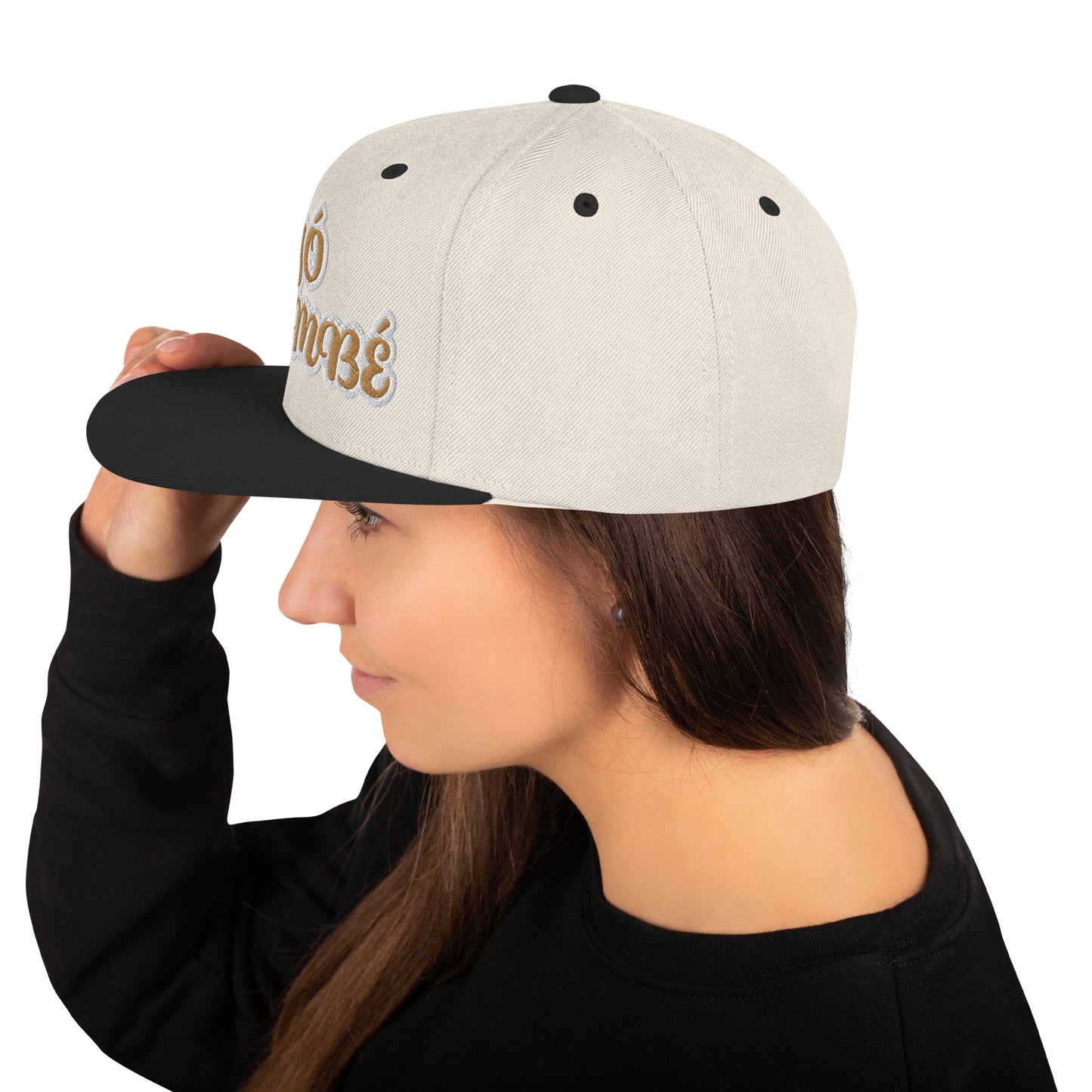 Yo Mambe Reverse Script Snapback hat