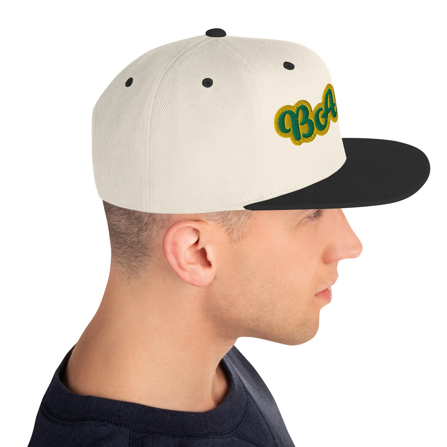 Baba 1 Lucumi Script Snapback hat